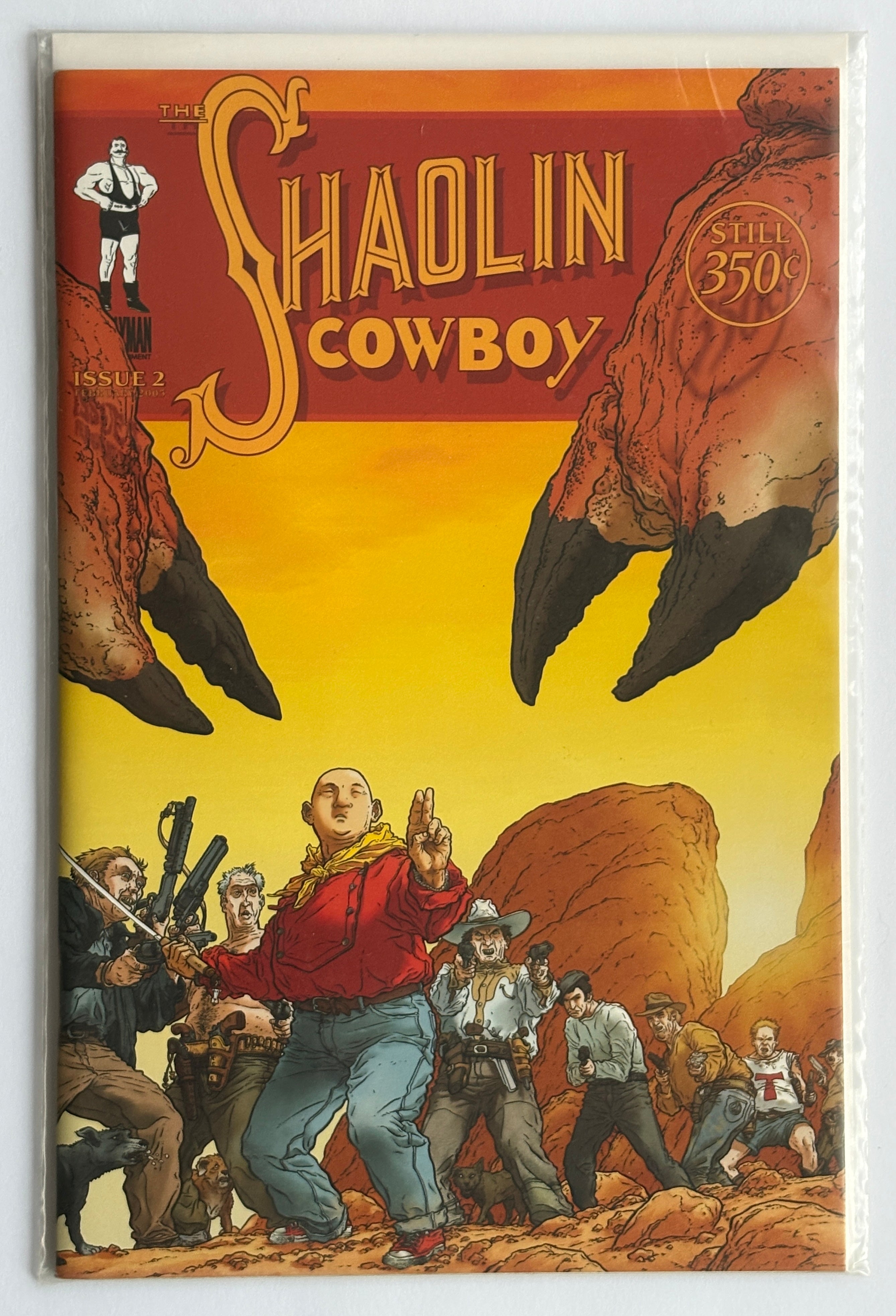 The Shaolin Cowboy #2 - Burlyman - February 2005 NM- 9.2