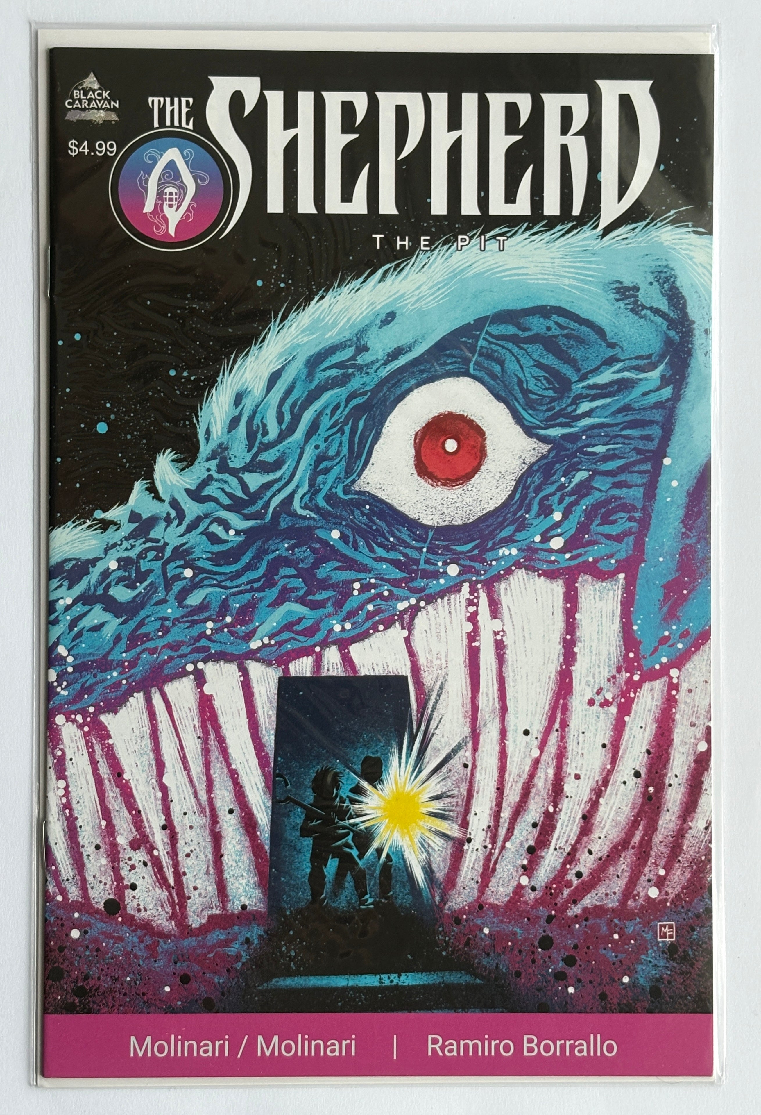 The Shepherd, The Pit #1 - 1st Printing Black Caravan September 2022 VF+ 8.5