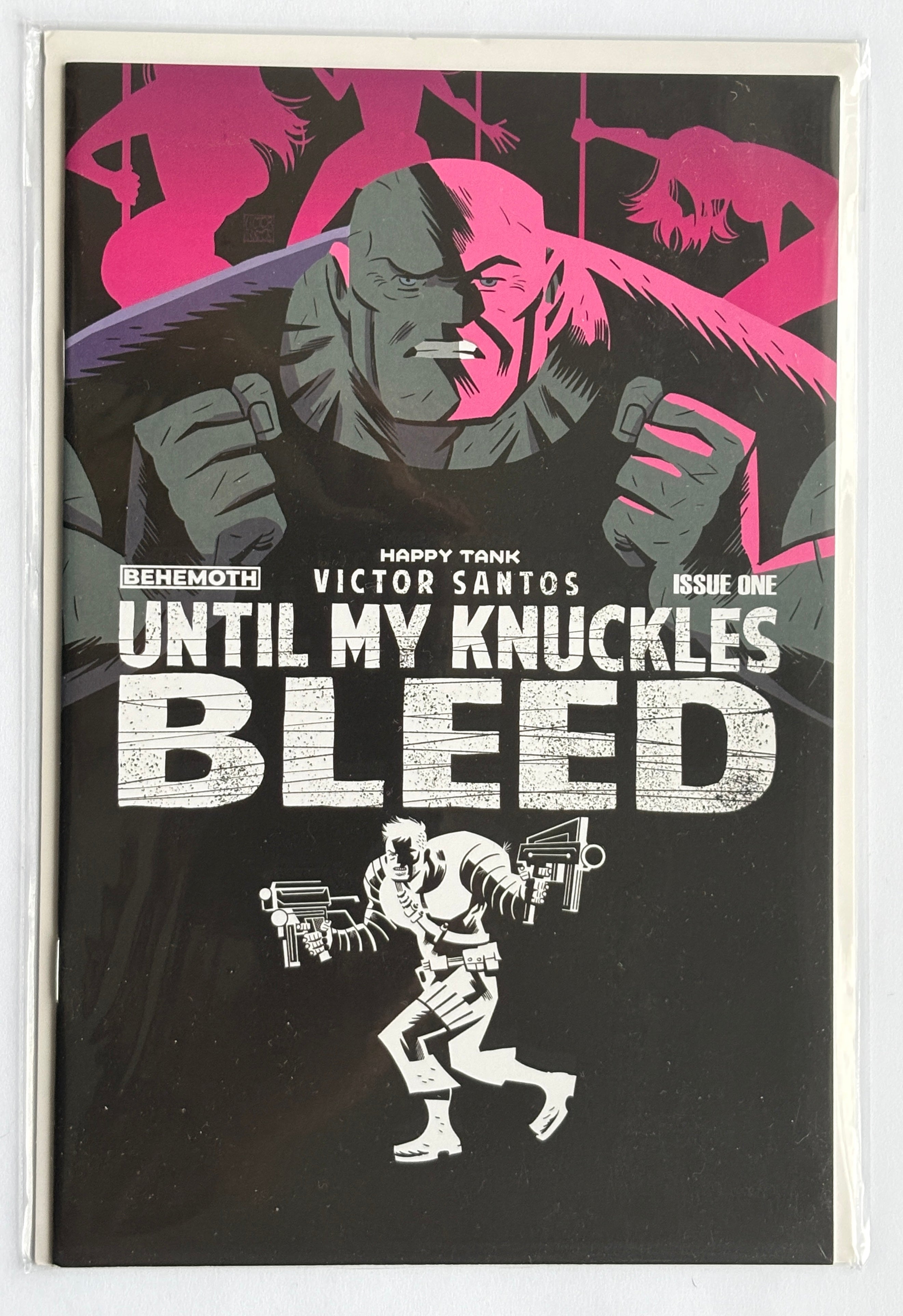 Until My Knuckles Bleed #1 - 1st Printing Cover B Behemoth Comics 2021 NM 9.4