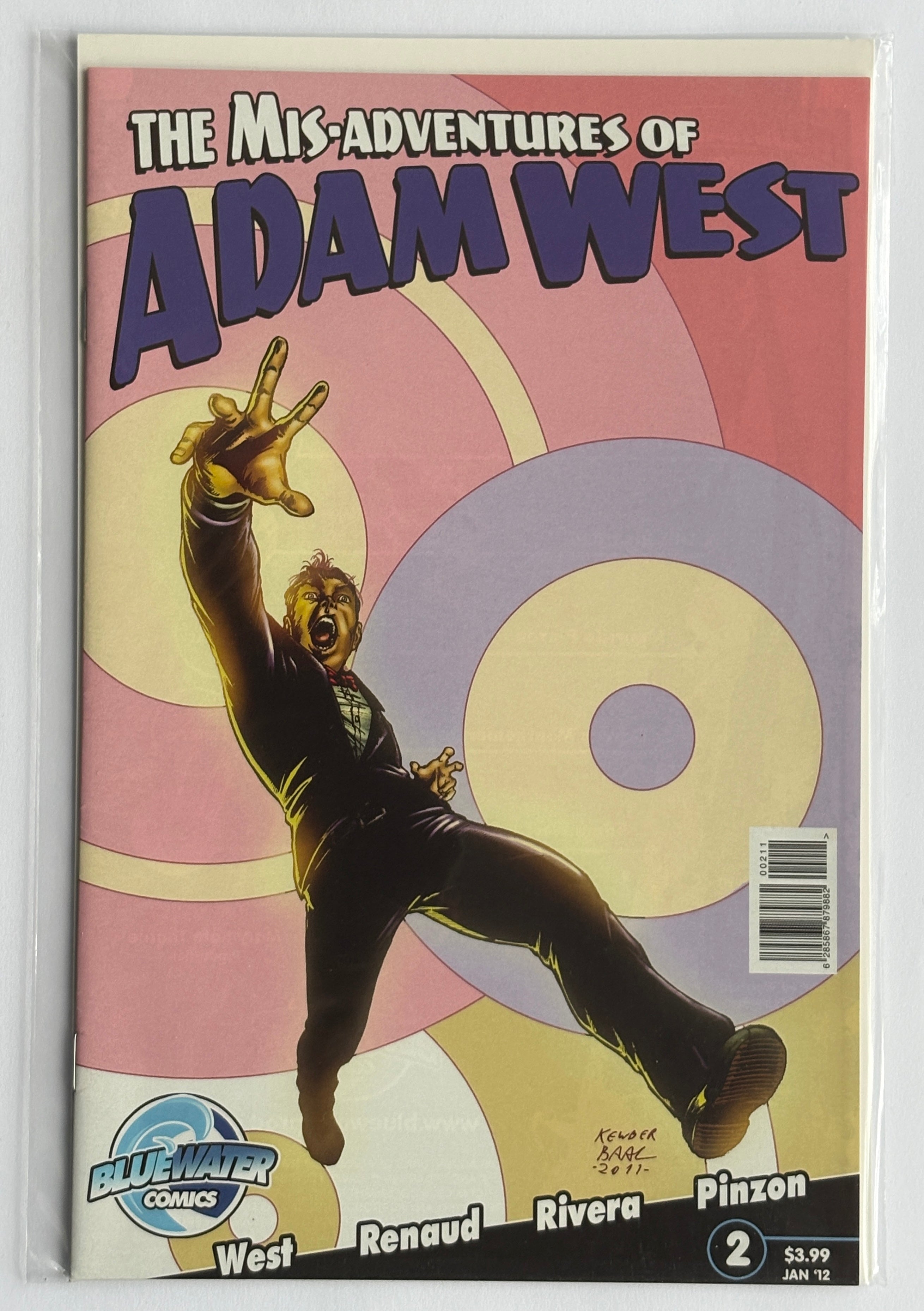 The Mis-Adventures of Adam West #2 - 1st Printing Bluewater Jan 2012 VF- 7.5 (Copy)