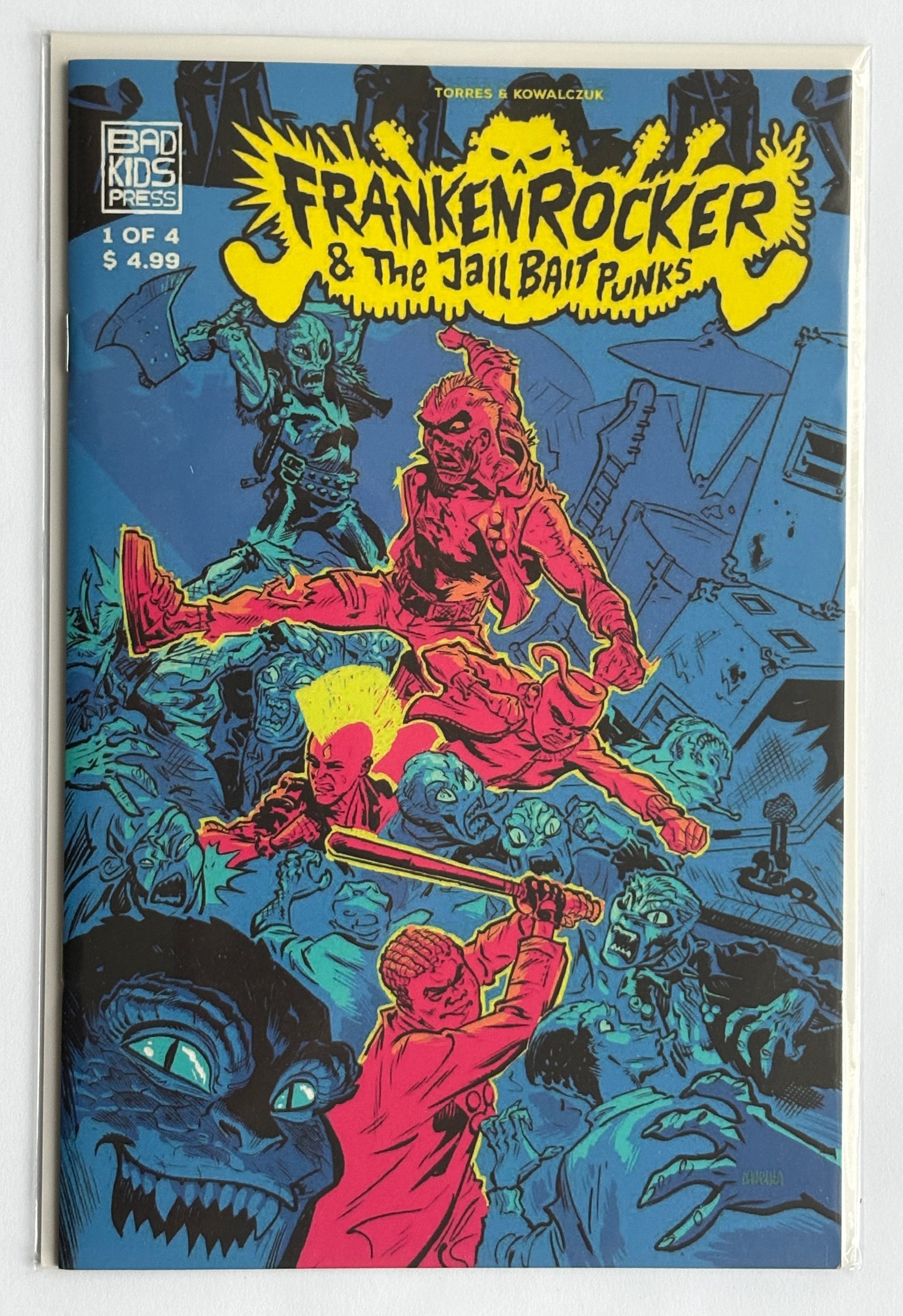 Frankenrocker & the Jail Bait Punks #1 (1 of 4) Bad Kids Press 2021 NM- 9.2