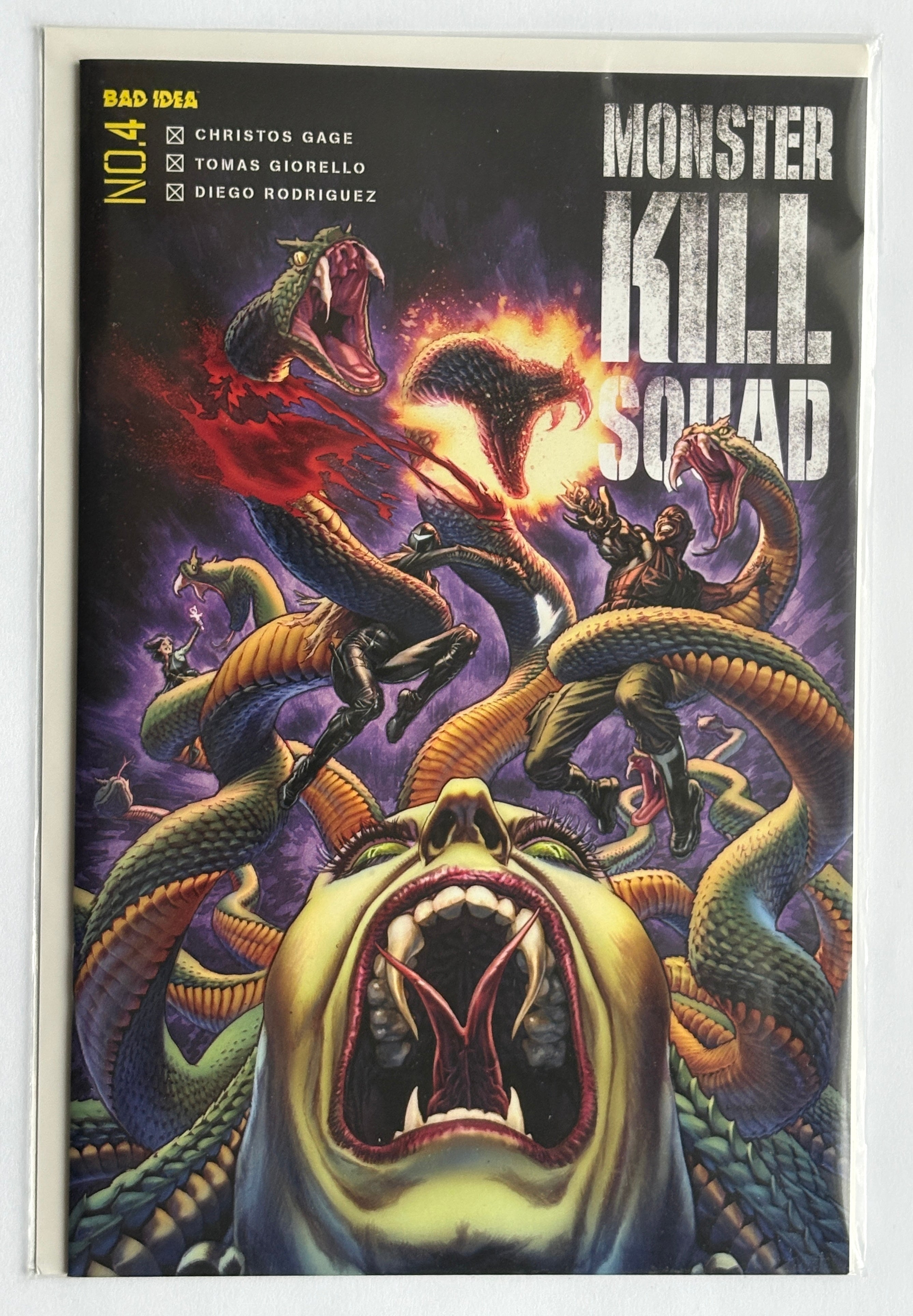Monster Kill Squad #4 - 1st Printing Bad Idea Comics December 2021 NM 9.4