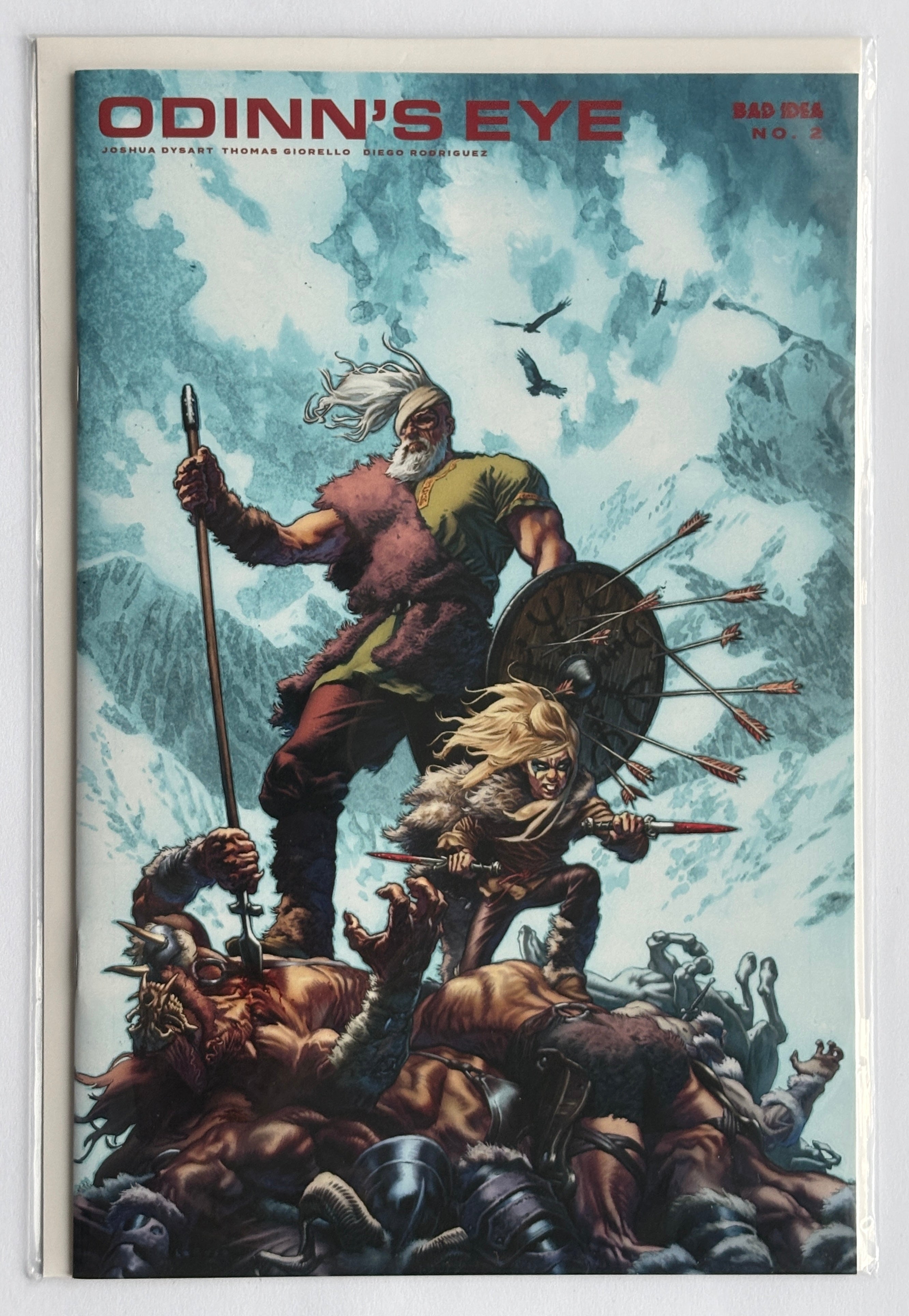 Odinn's Eye #2 (2 of 5)  1st Printing Bad Idea Comics December 2021 NM 9.4