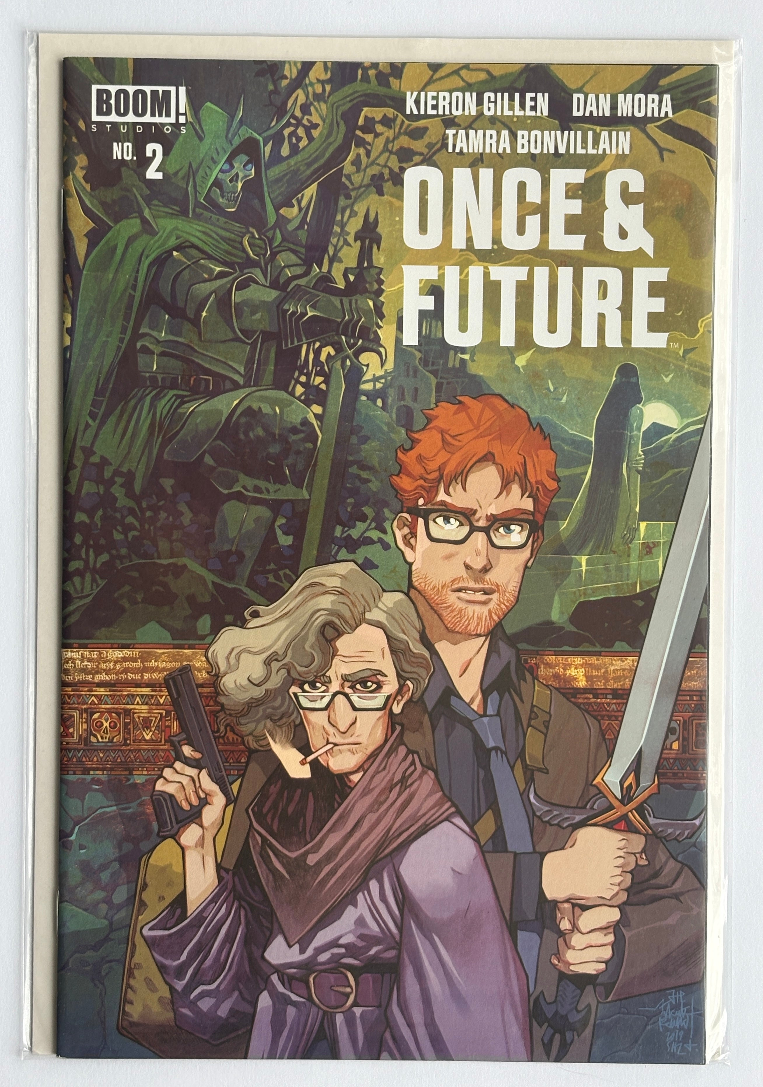 Once & Future #2 - 2nd Printing - Boom! Studios October 2019 NM- 9.2