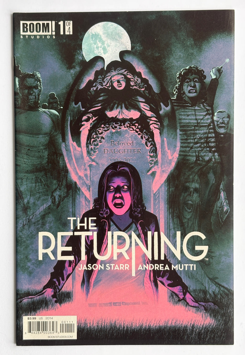The Returning #1 to 4 Complete Set (4 Comics) Boom! - 2014 NM/VF 9.0
