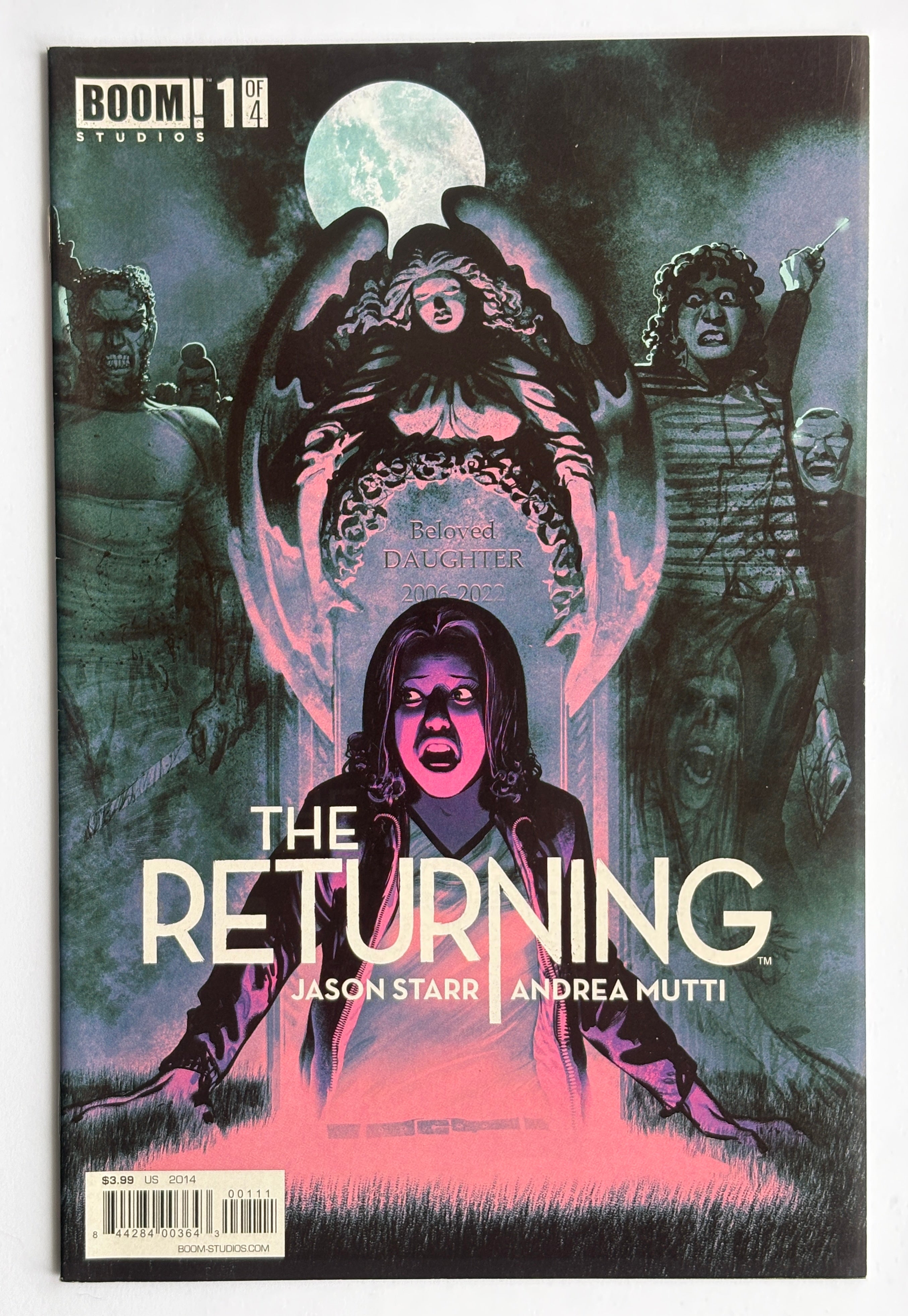 The Returning #1 to 4 Complete Set (4 Comics) Boom! - 2014 NM/VF 9.0