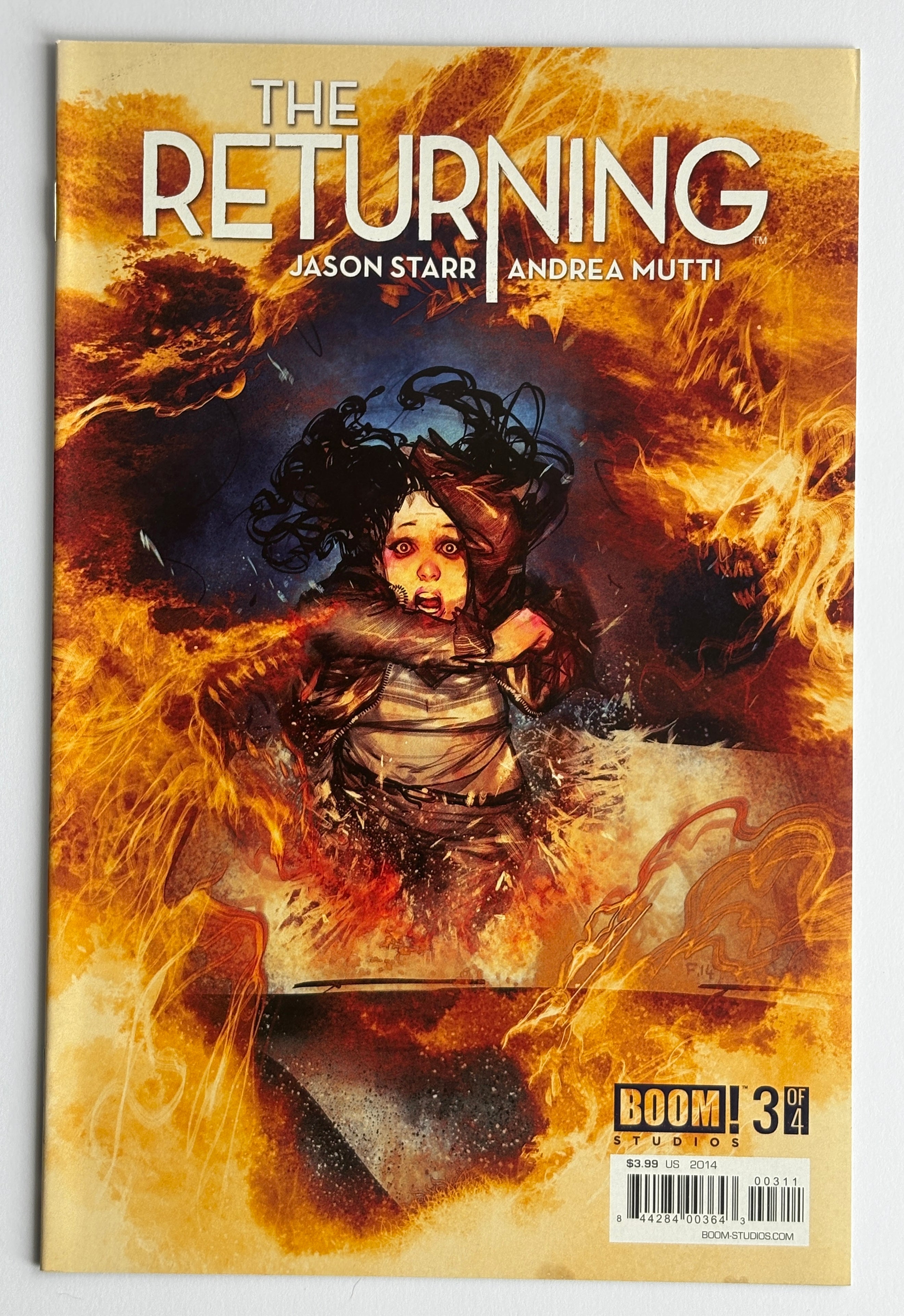 The Returning #1 to 4 Complete Set (4 Comics) Boom! - 2014 NM/VF 9.0