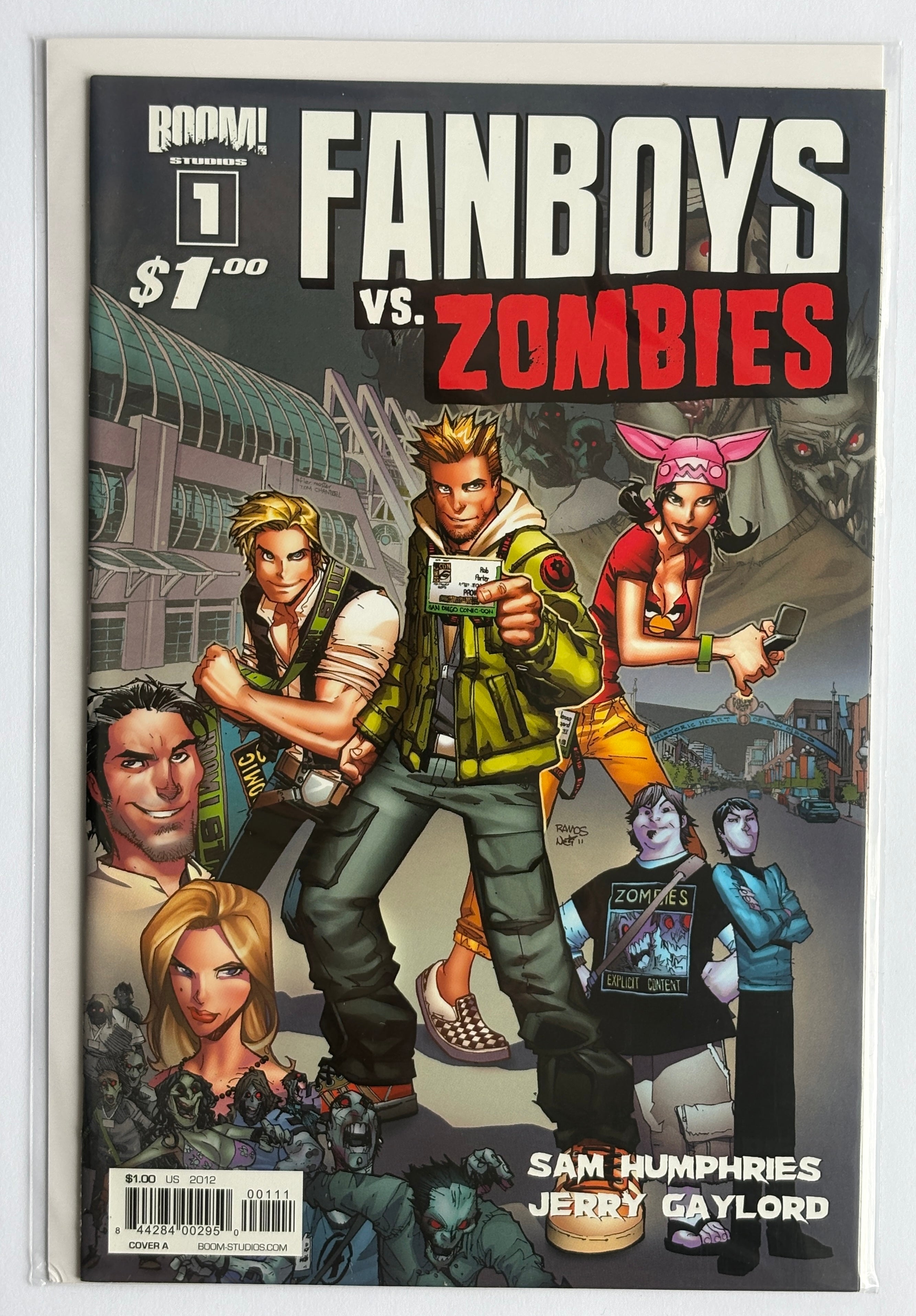 Fanboys vs. Zombies #1 - 1st Printing Cover A Boom! Studios April 2012 VF/NM 9.0