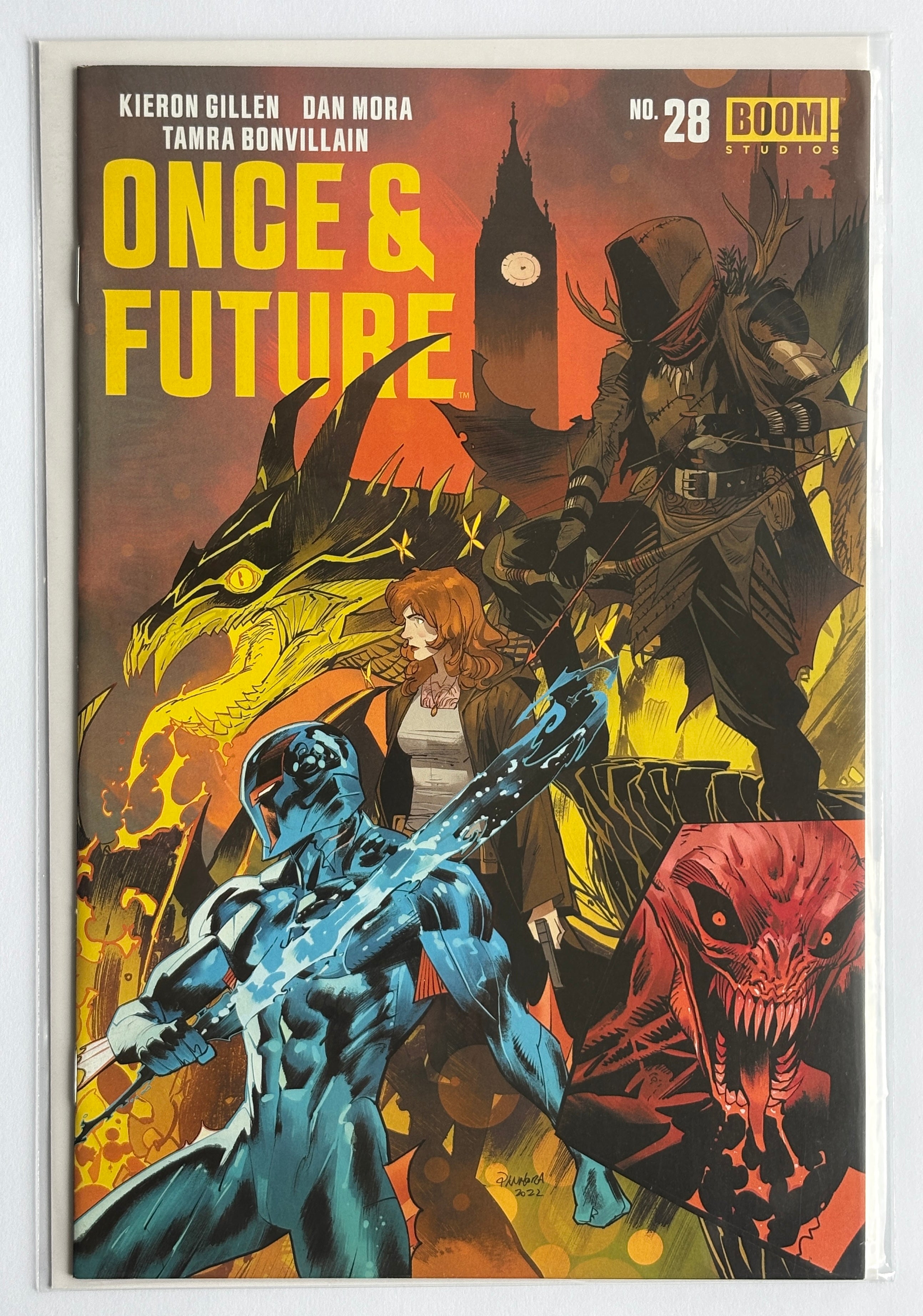 Once & Future #28 - 1st Printing Boom! Studios August 2022 VF/NM 9.0