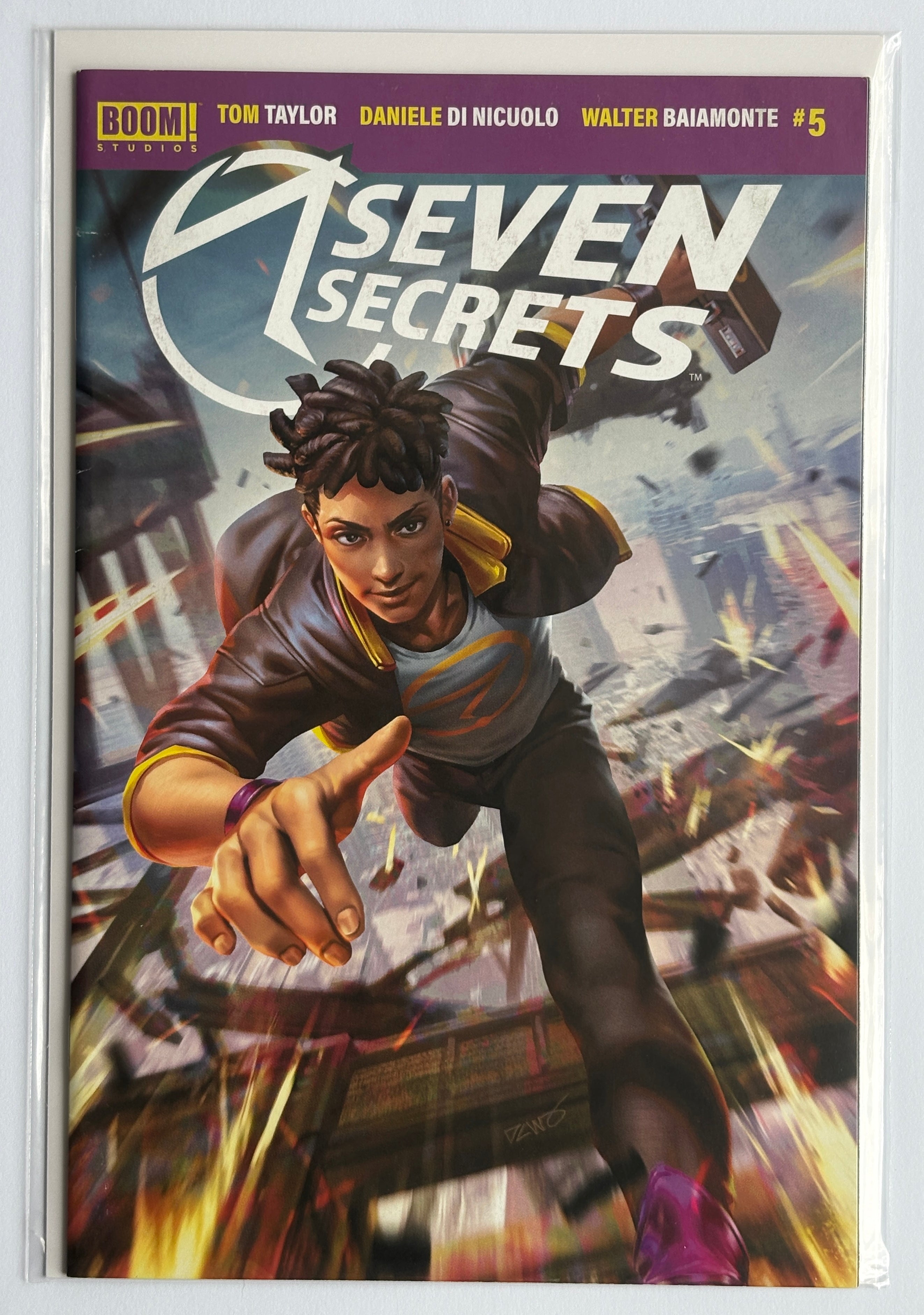 Seven Secrets #5 - 1st Printing Chew Variant Boom! December 2020 VF 8.0