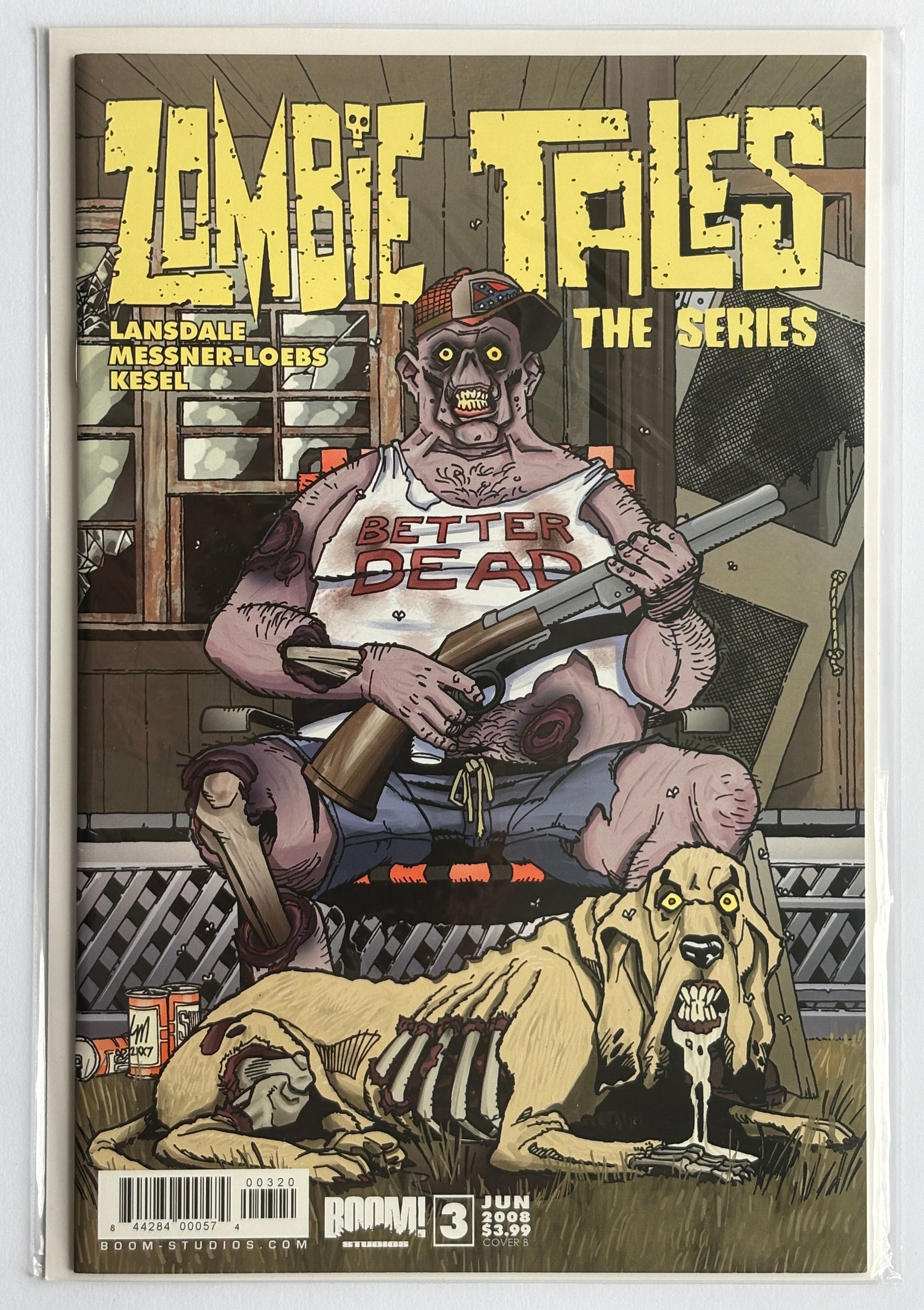 Zombie Tales The Series #3 - 1st Printing Cover B Boom! June 2008 NM- 9.2
