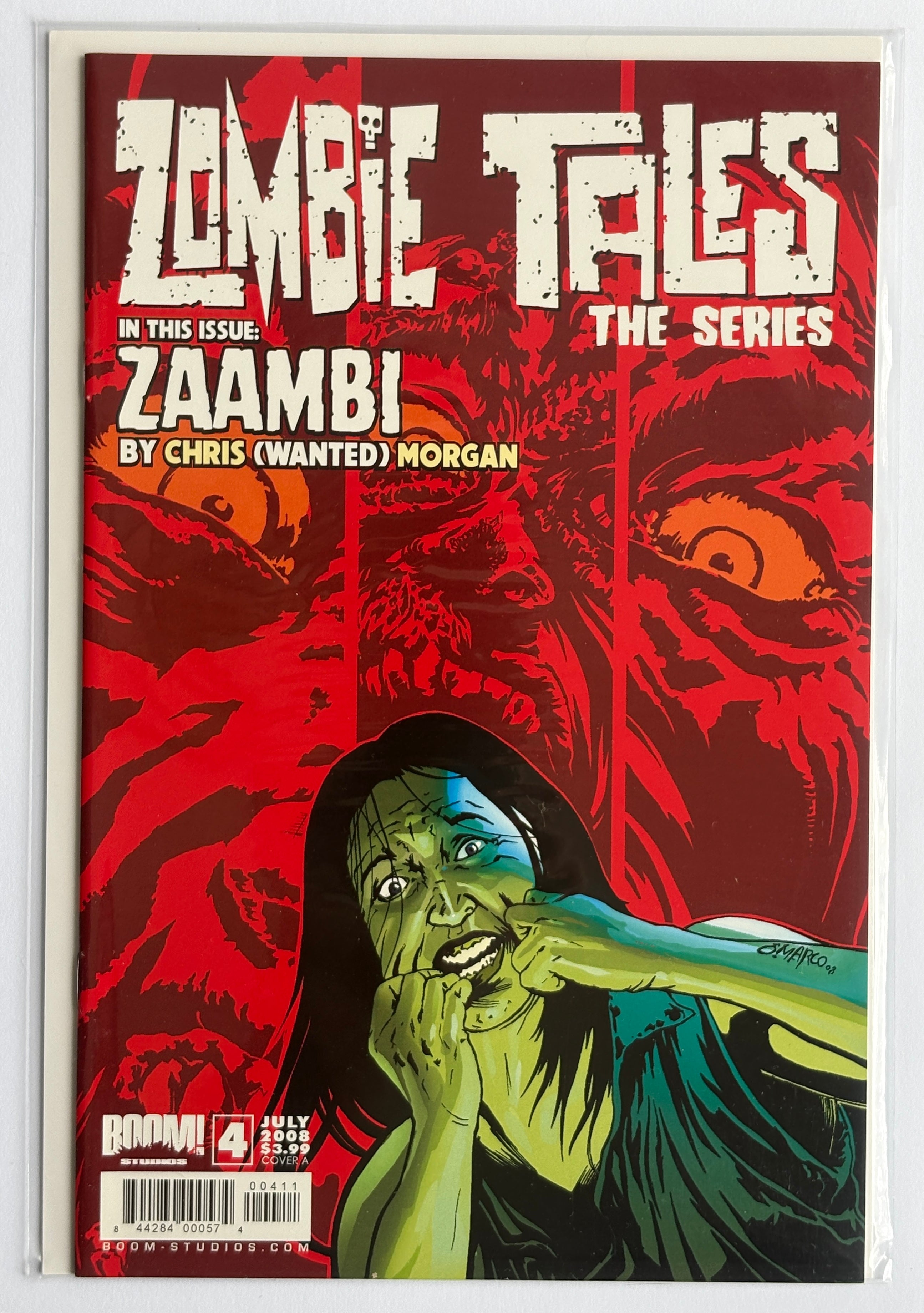 Zombie Tales The Series #4 - 1st Printing Boom! Studios July 2008 VF/NM 9.0