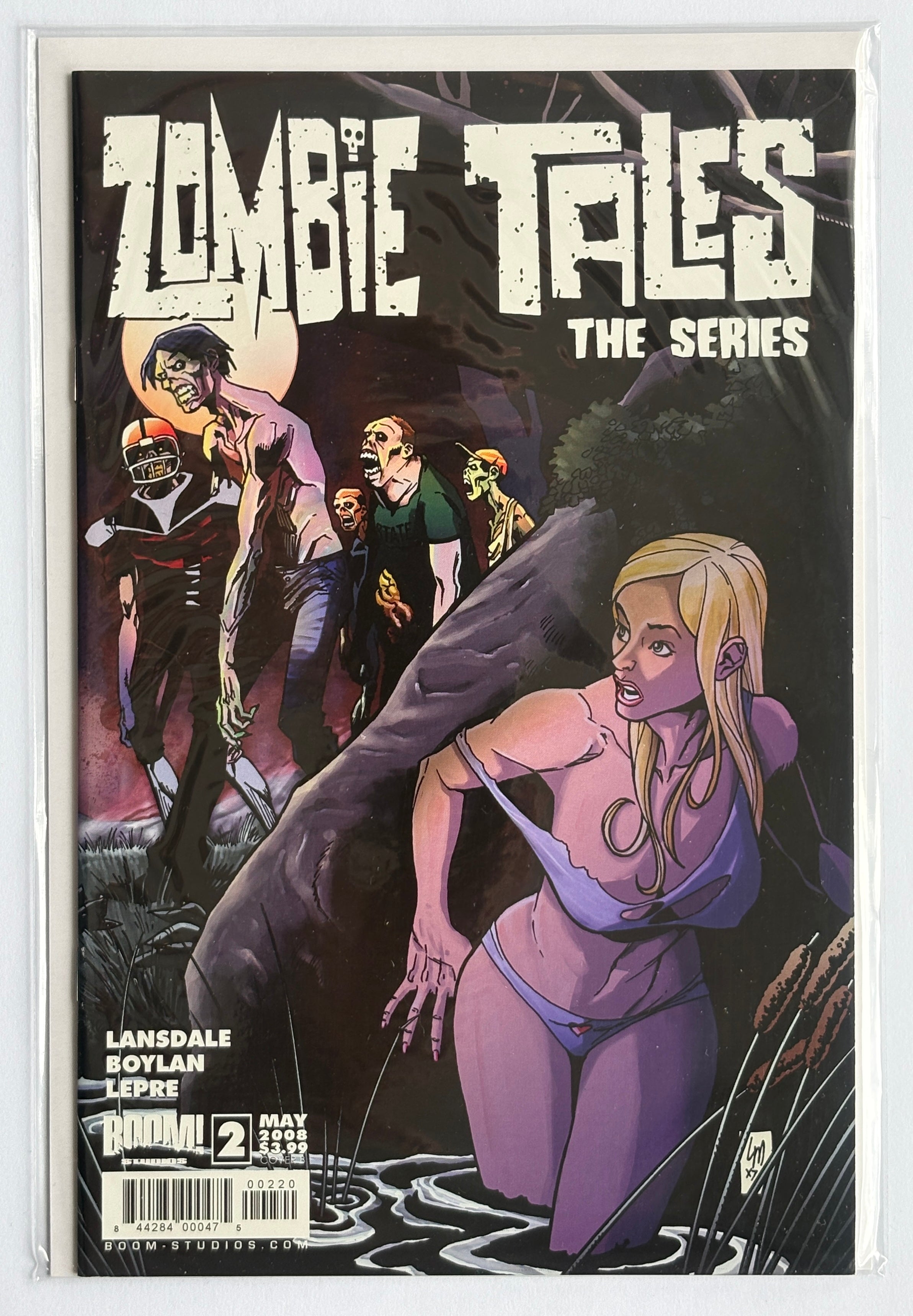 Zombie Tales The Series #2 - 1st Printing Cover B Moder Boom! May 2008 NM- 9.2