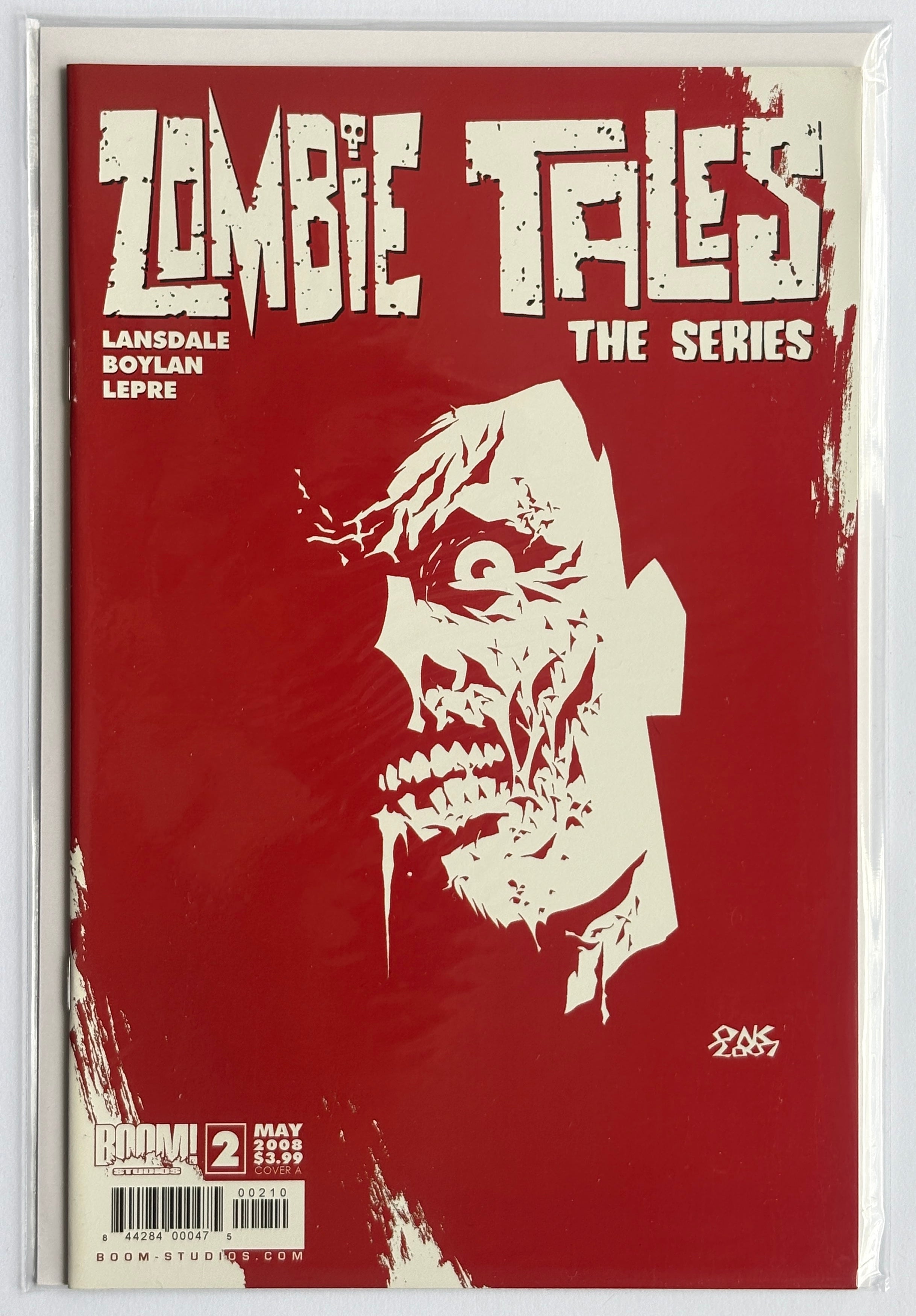 Zombie Tales The Series #2 - 1st Printing Cover A Oakley Boom! May 2008 NM- 9.2