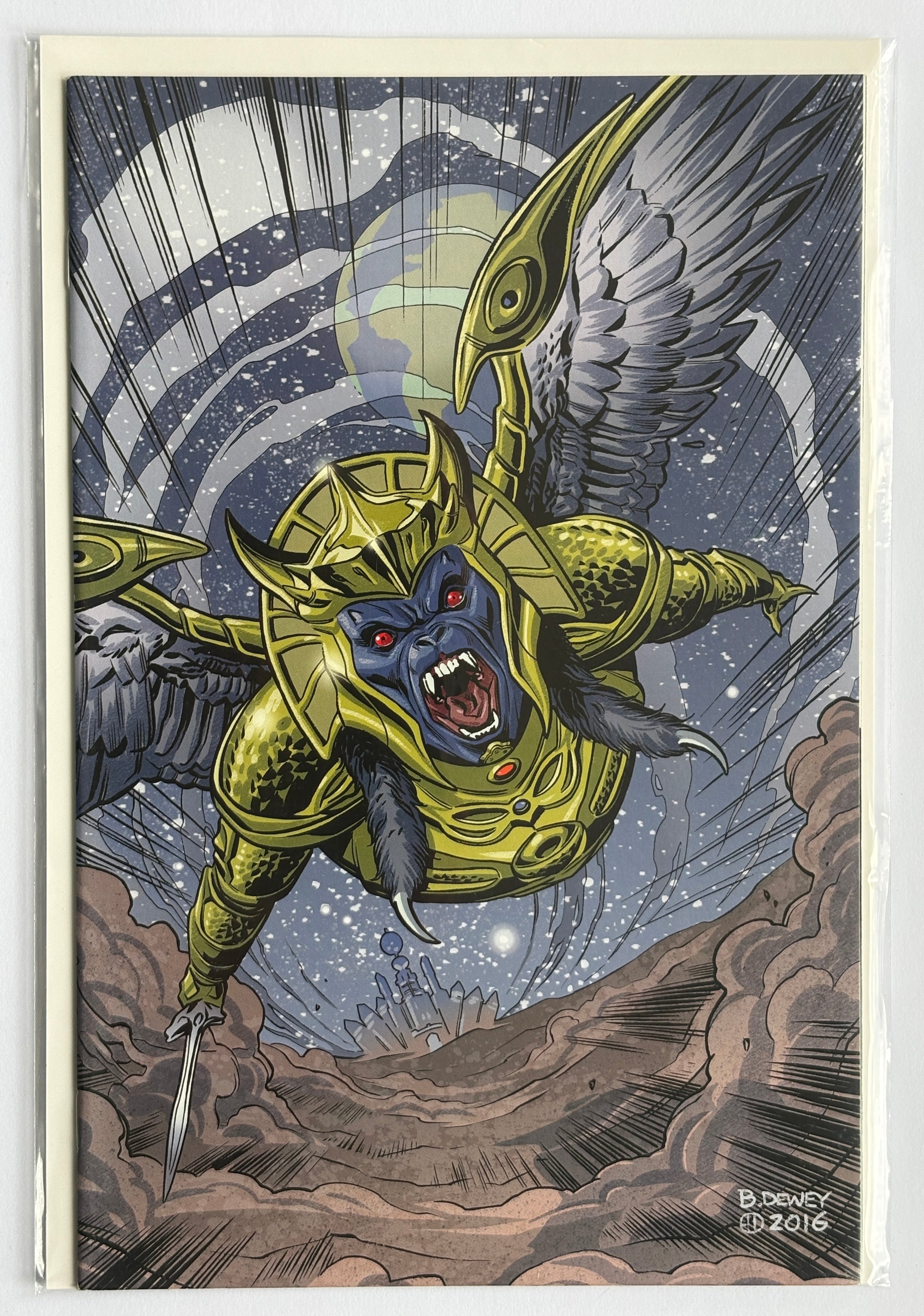 Mighty Morphin Power Rangers #7 - 1st Printing - Cover E September 2016 VF/NM 9.0