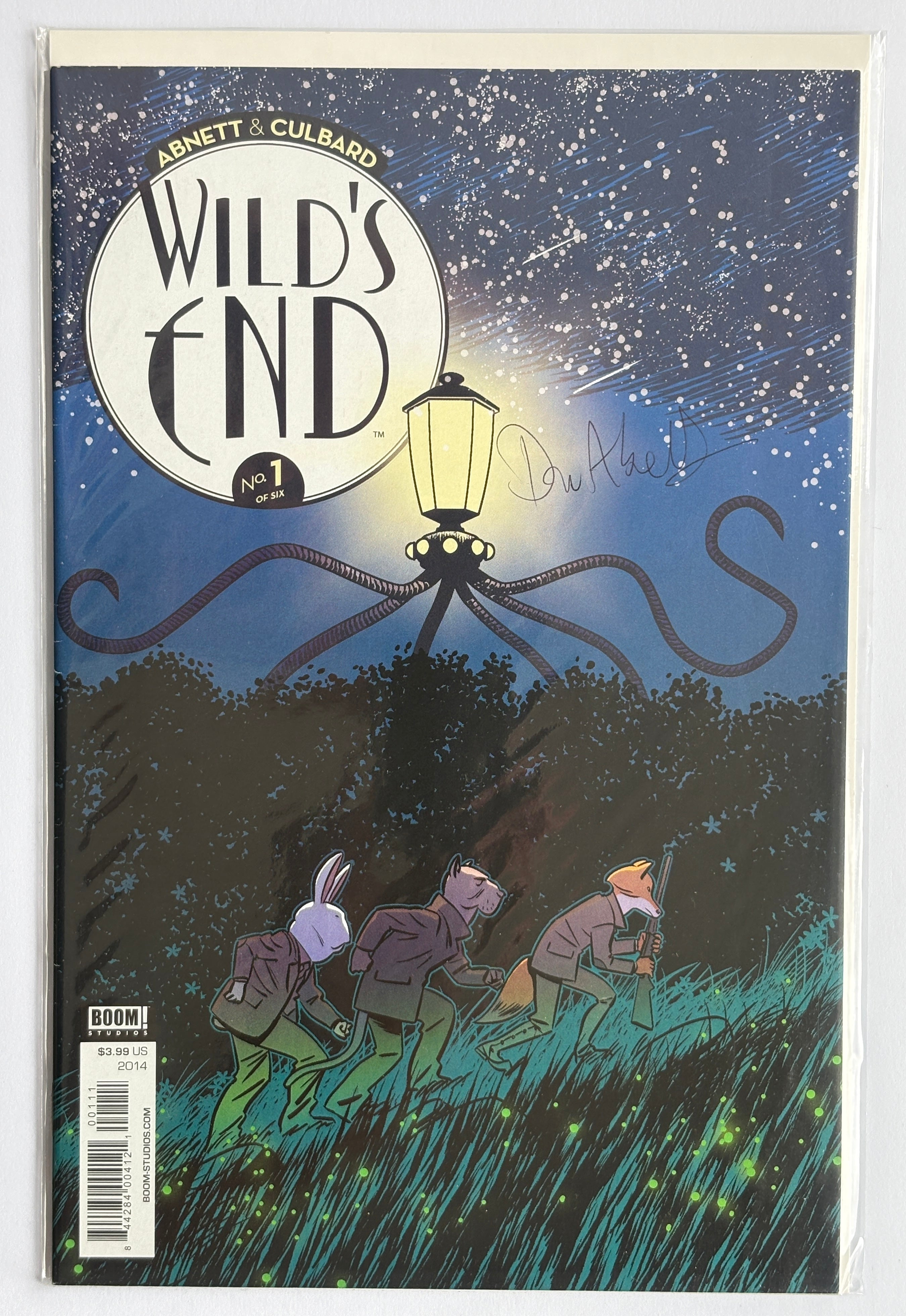Wild's End #1 (1 of 6) 1st Printing Signed by Dan Abnett  Boom! Studios September 2014 FN 6.0
