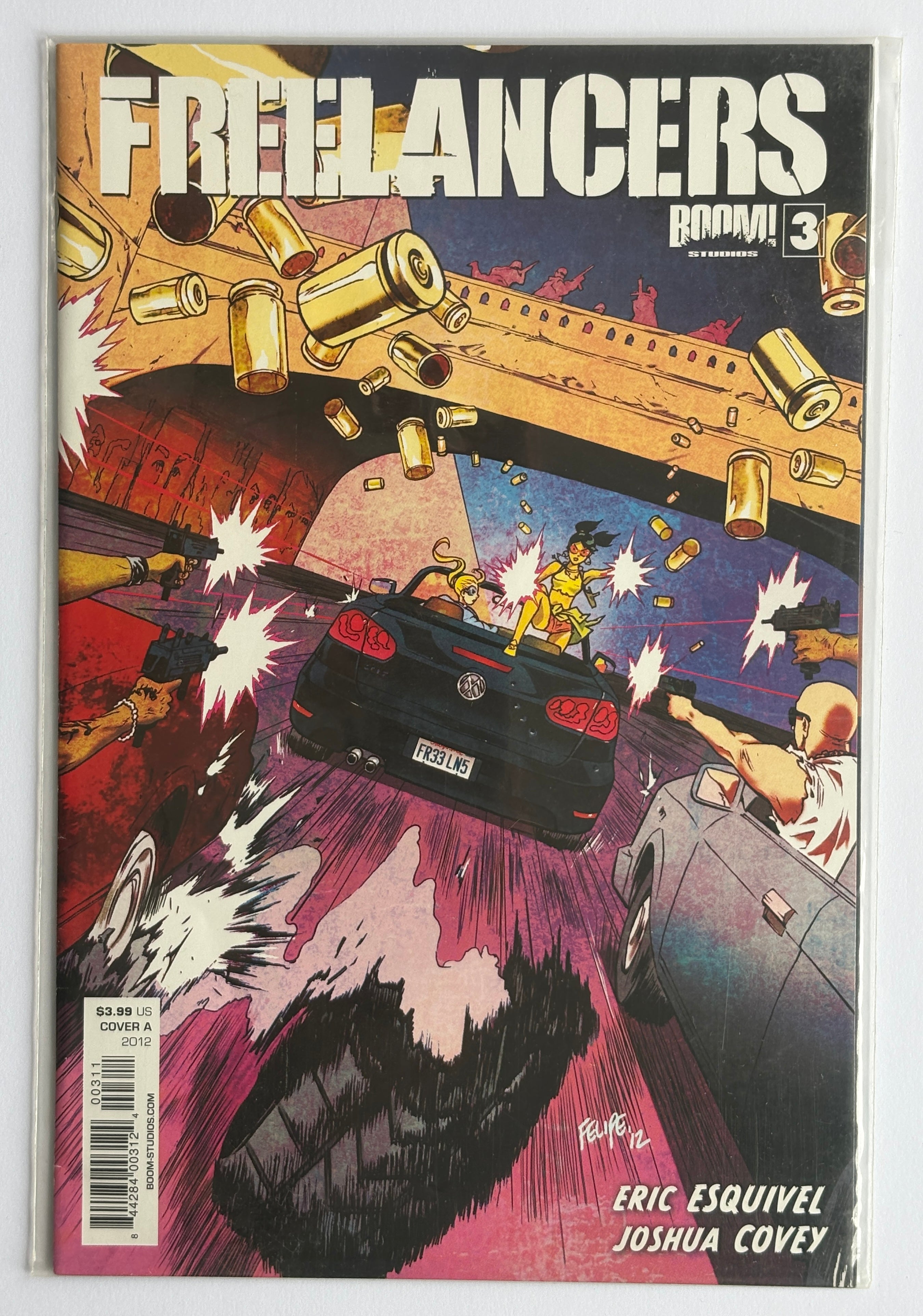 Freelancers #3 - 1st Printing - Boom! Studios December 2013 F/VF 7.0