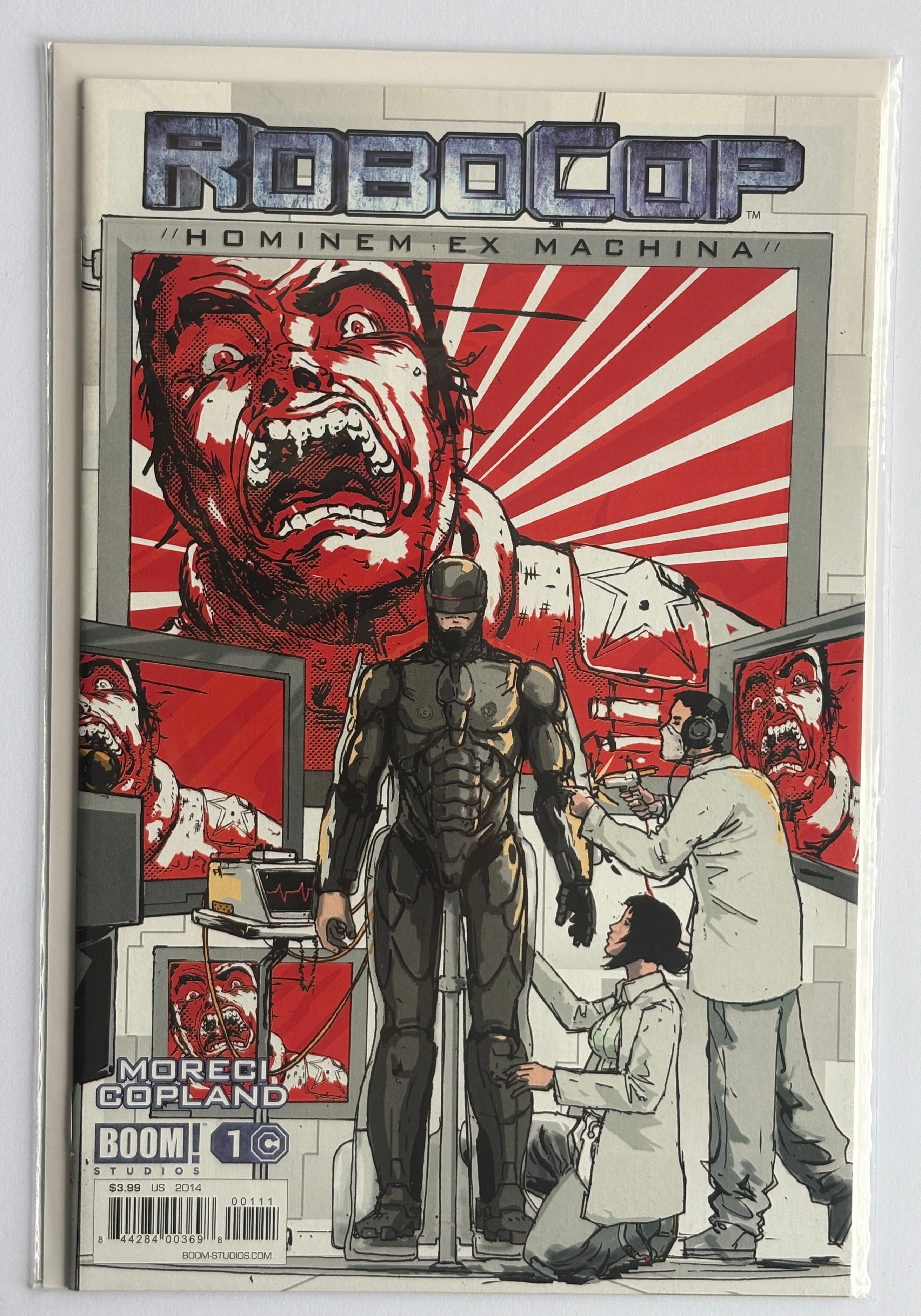 Robocop Hominem Ex Machina #1 - 1st Printing - Boom! February 2014 VF 8.0