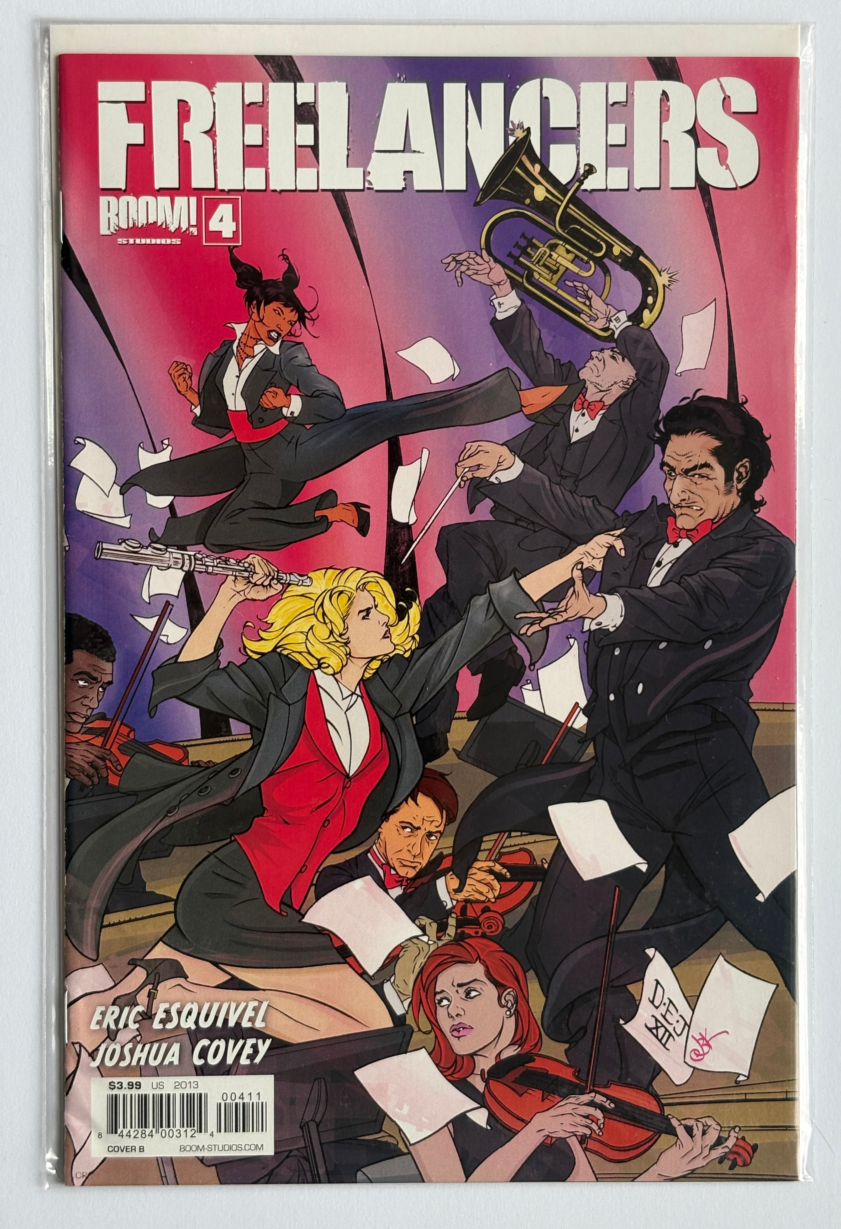 Freelancers #4 - 1st Printing - Boom! Studios January 2013 VF- 7.5