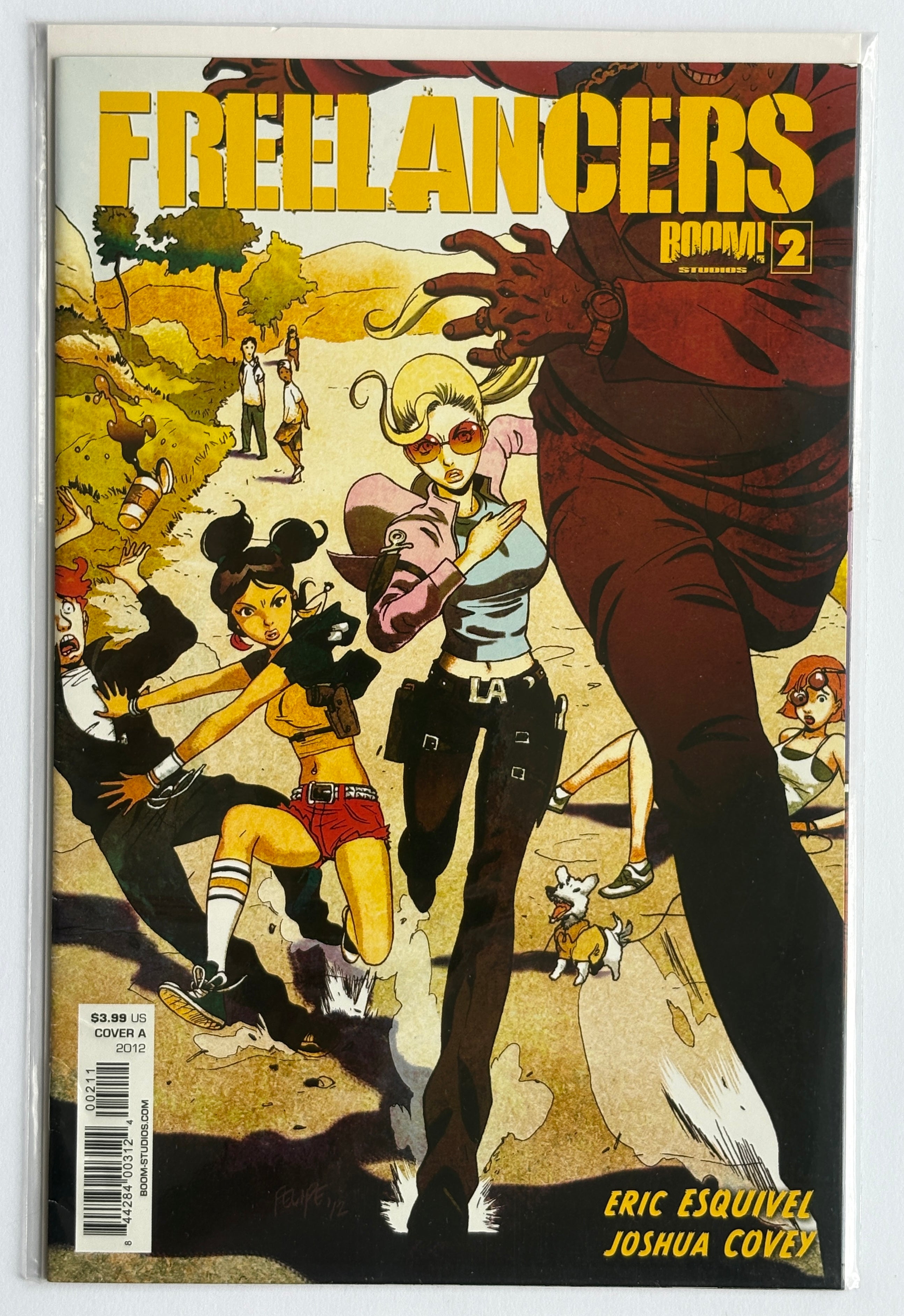 Freelancers #2 - 1st Printing - Boom! Studios November 2012 F/VF 7.0
