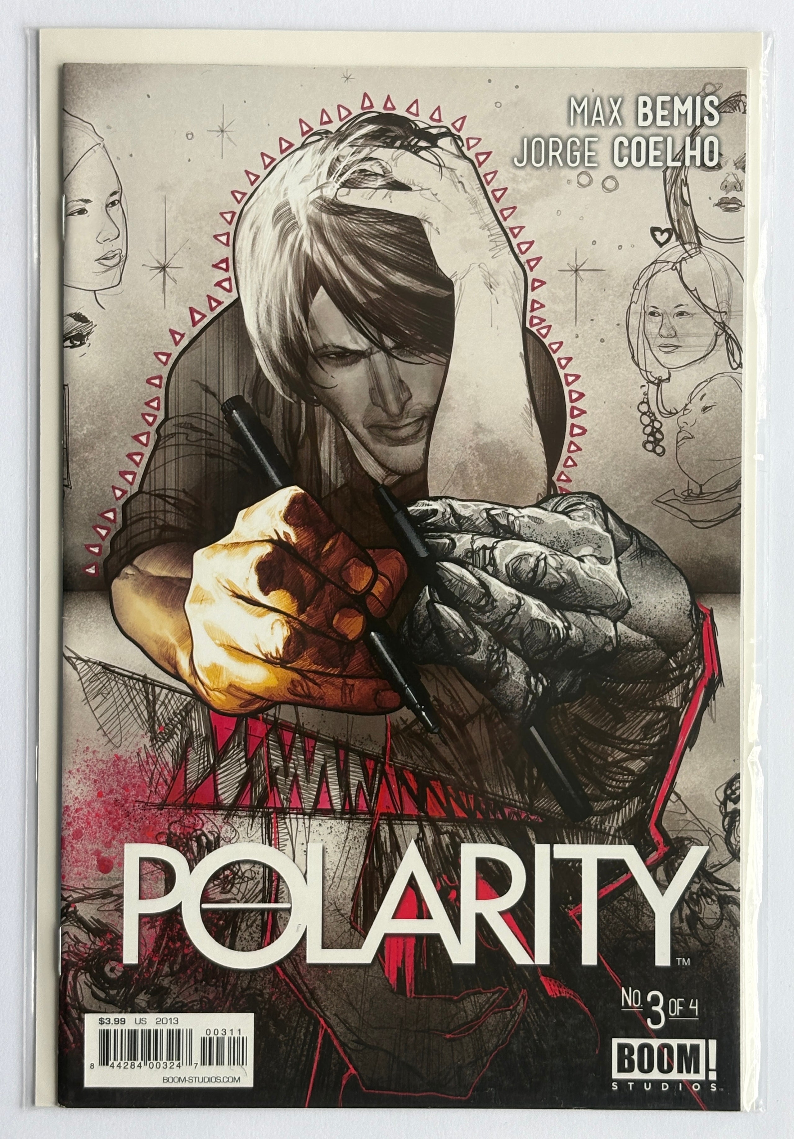Polarity #3 (3 of 4) - 1st Printing - Boom! Studios June 2013 VF 8.0