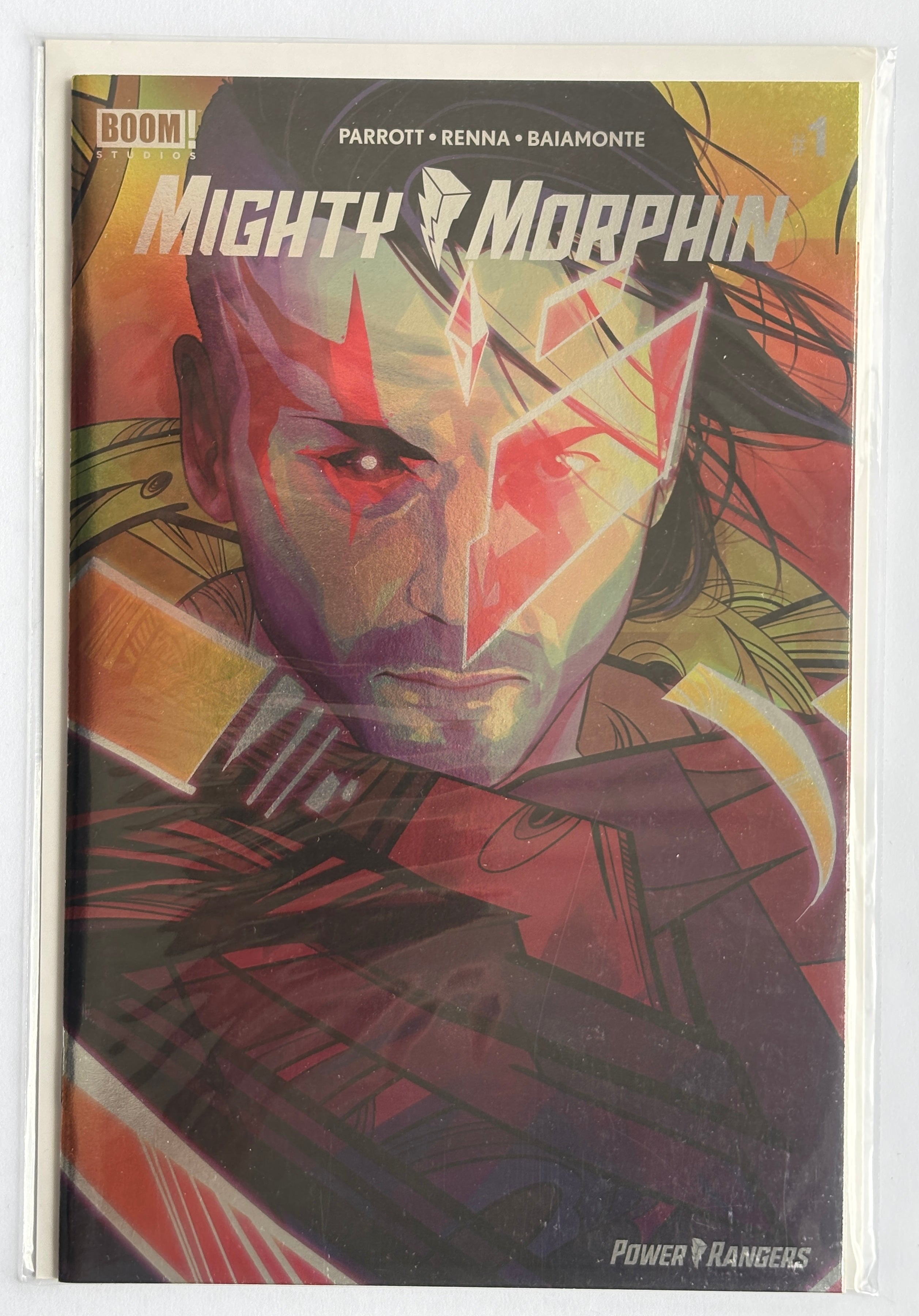 Mighty Morphin Power Rangers #1 1st Printing Foil Variant November 2020 NM- 9.2
