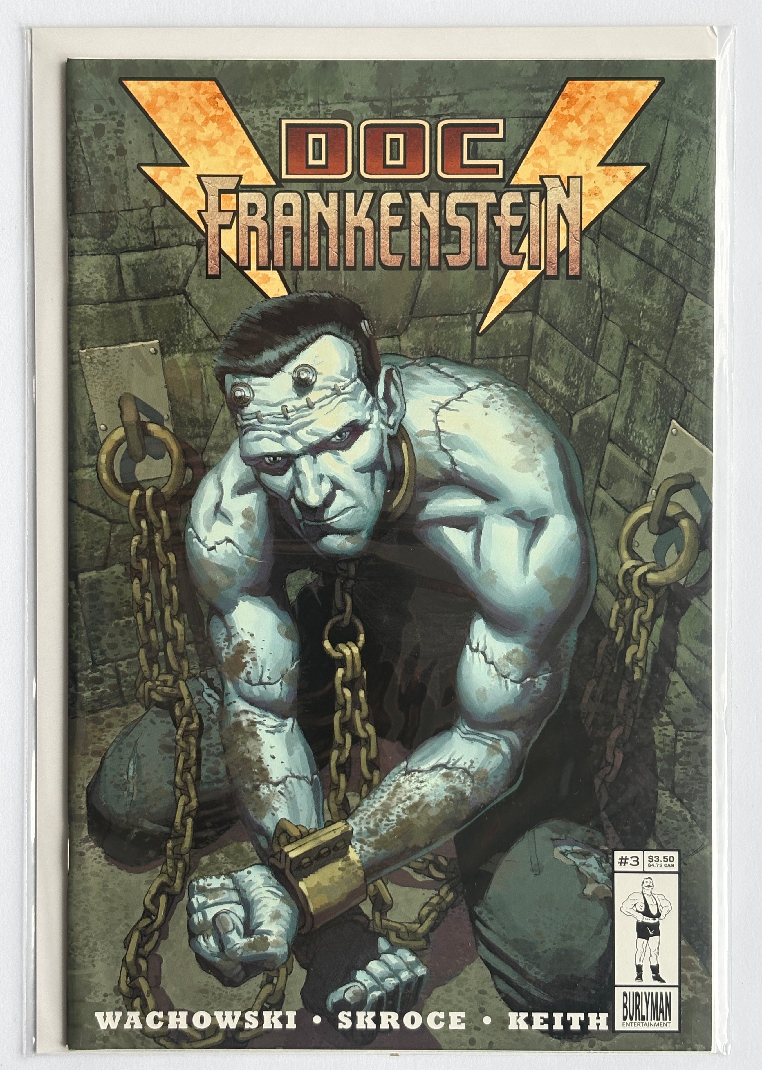 Doc Frankenstein #3 - Burlyman - May 2005 VF+ 8.5
