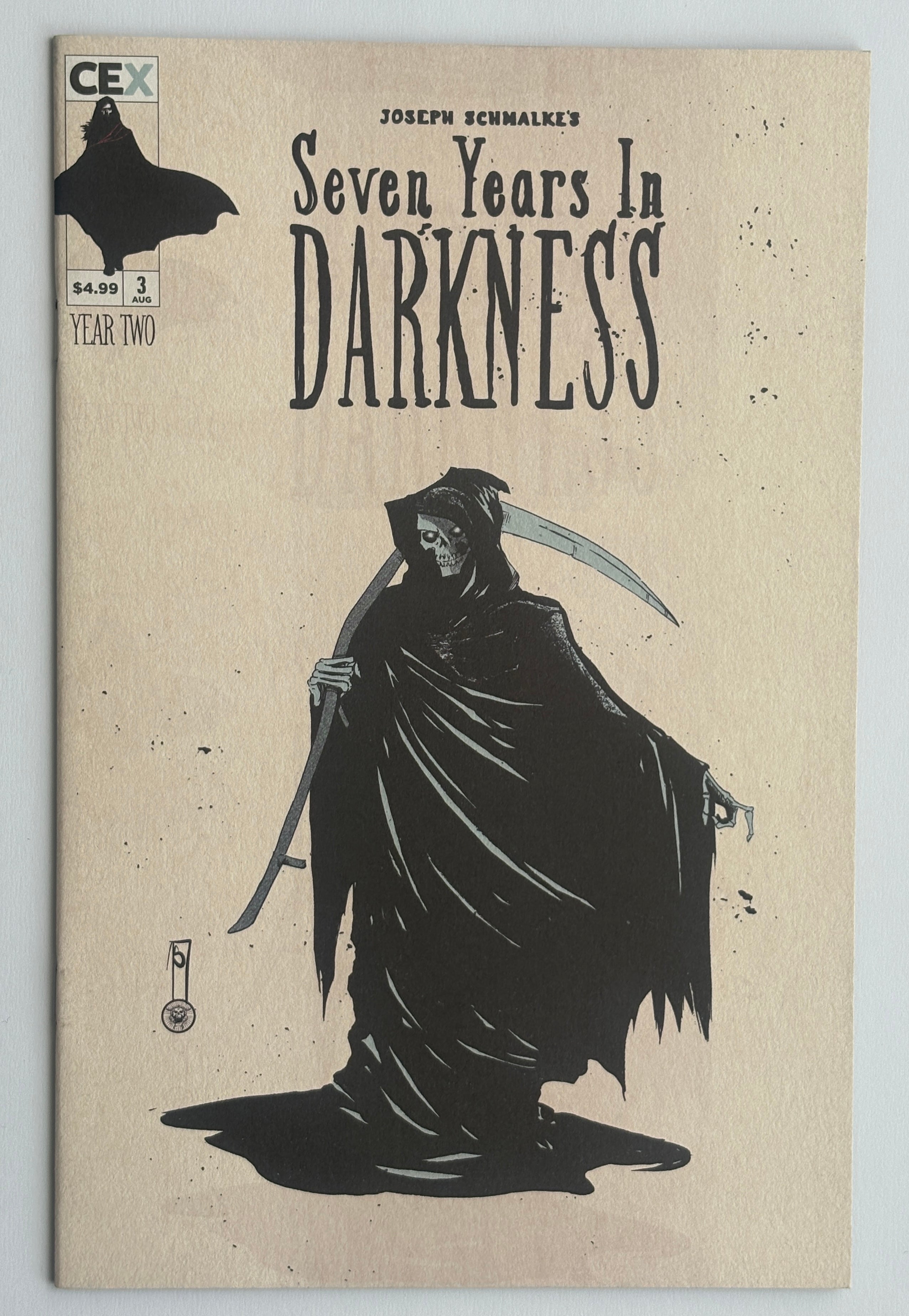 Seven Years in Darkness: Year Two #3 - 1st Print Cover A CEX August 2024 NM- 9.2