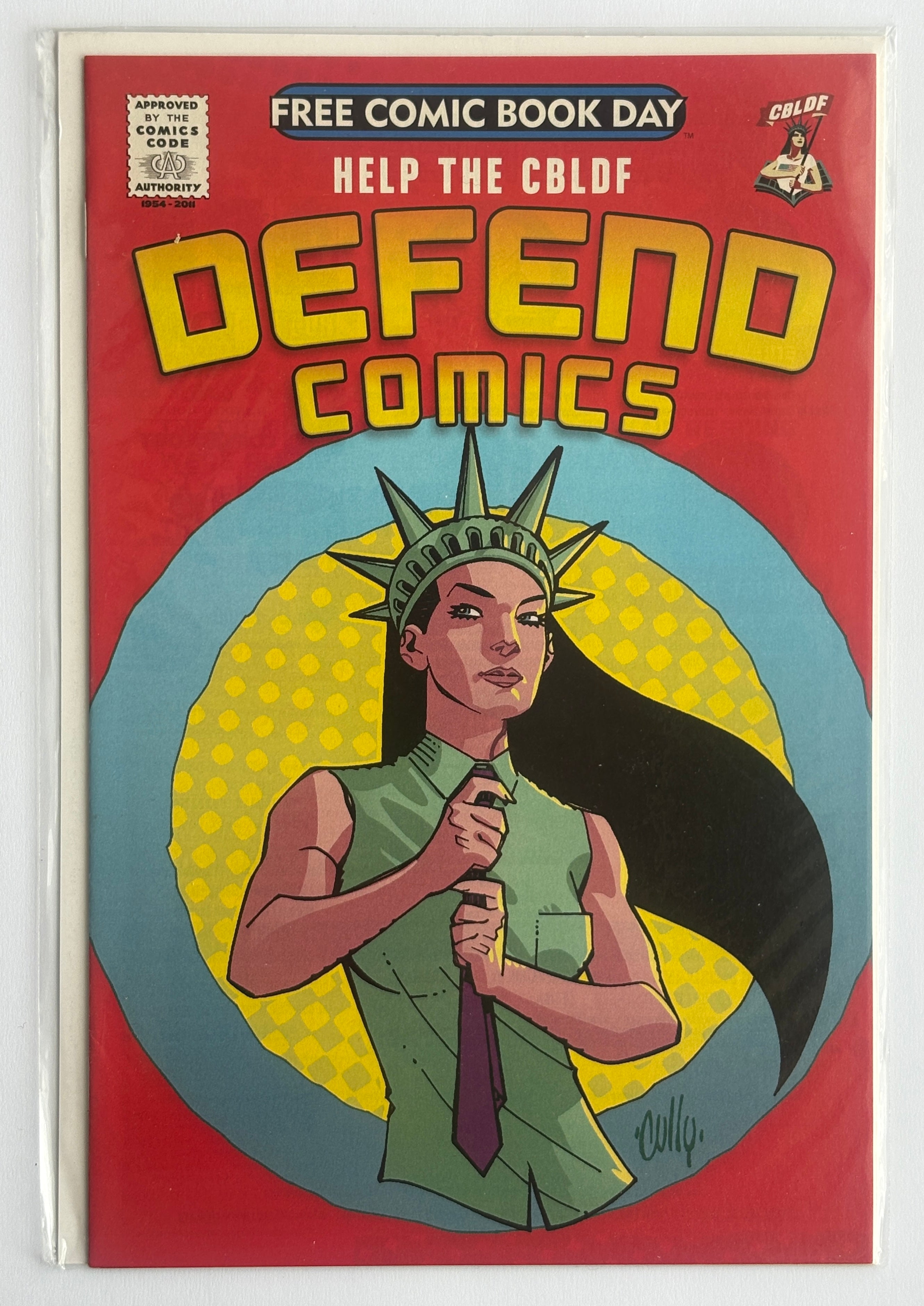 Help the CBLDF Defend Comics  FCBD (Unstamped) - 2014 VF/NM 9.0