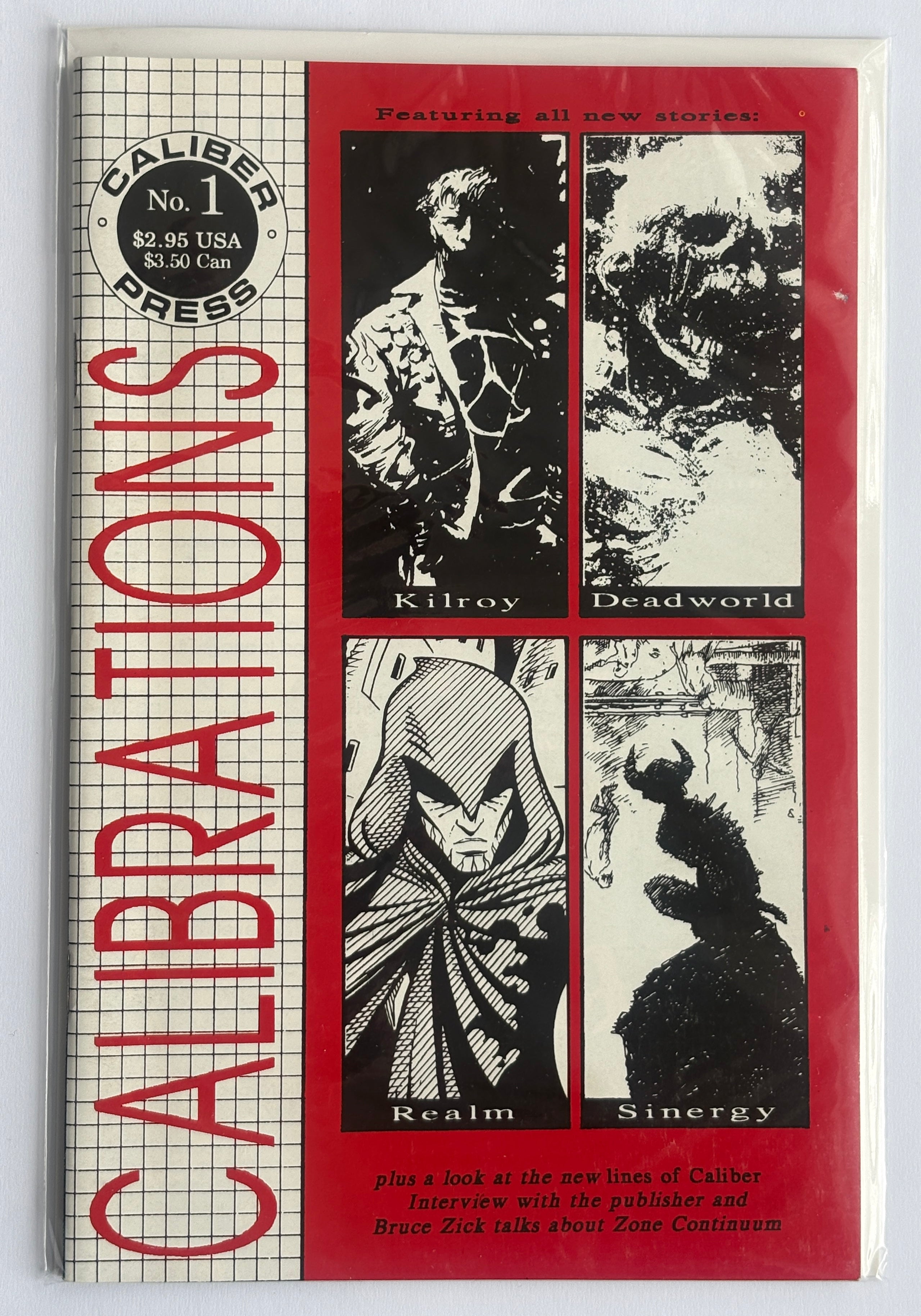 Calibrations #1 - Caliber Press 1992 VF 8.0