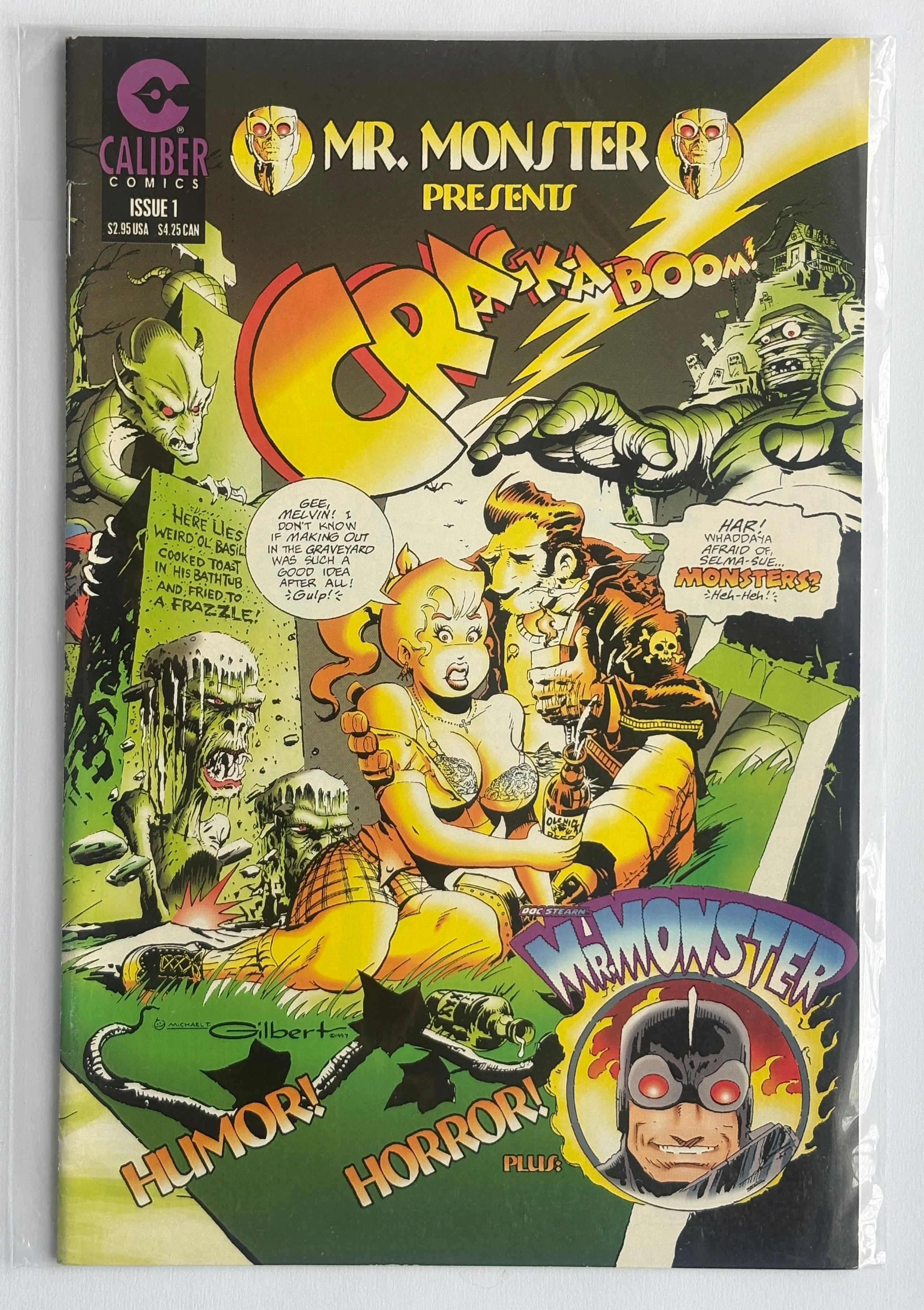 Mr Monster Presents Crack-A-Boom #1 - Caliber Comics 1997 VF- 7.5