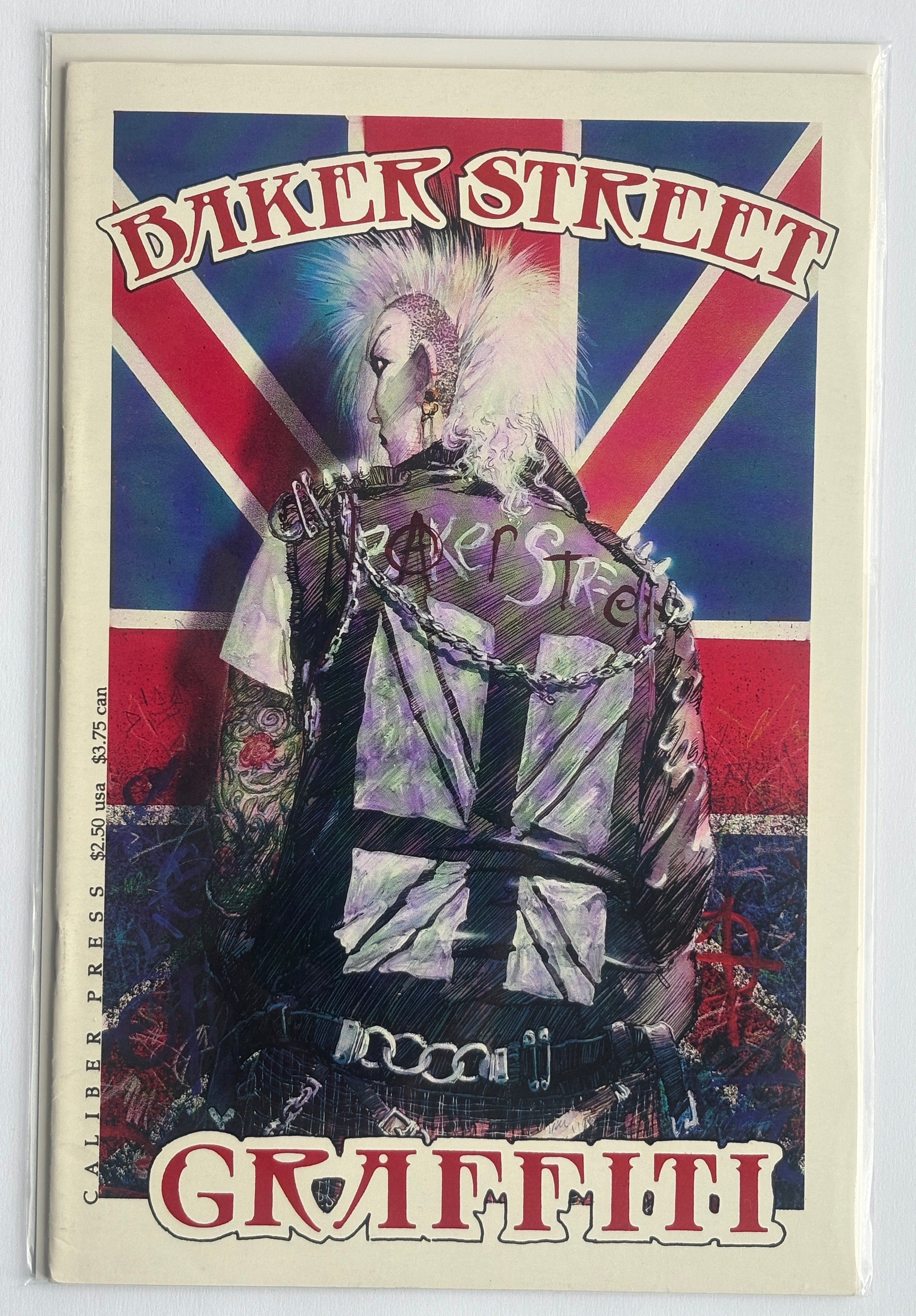 Baker Street Graffiti #1 - Caliber Press 1991 VF 8.0