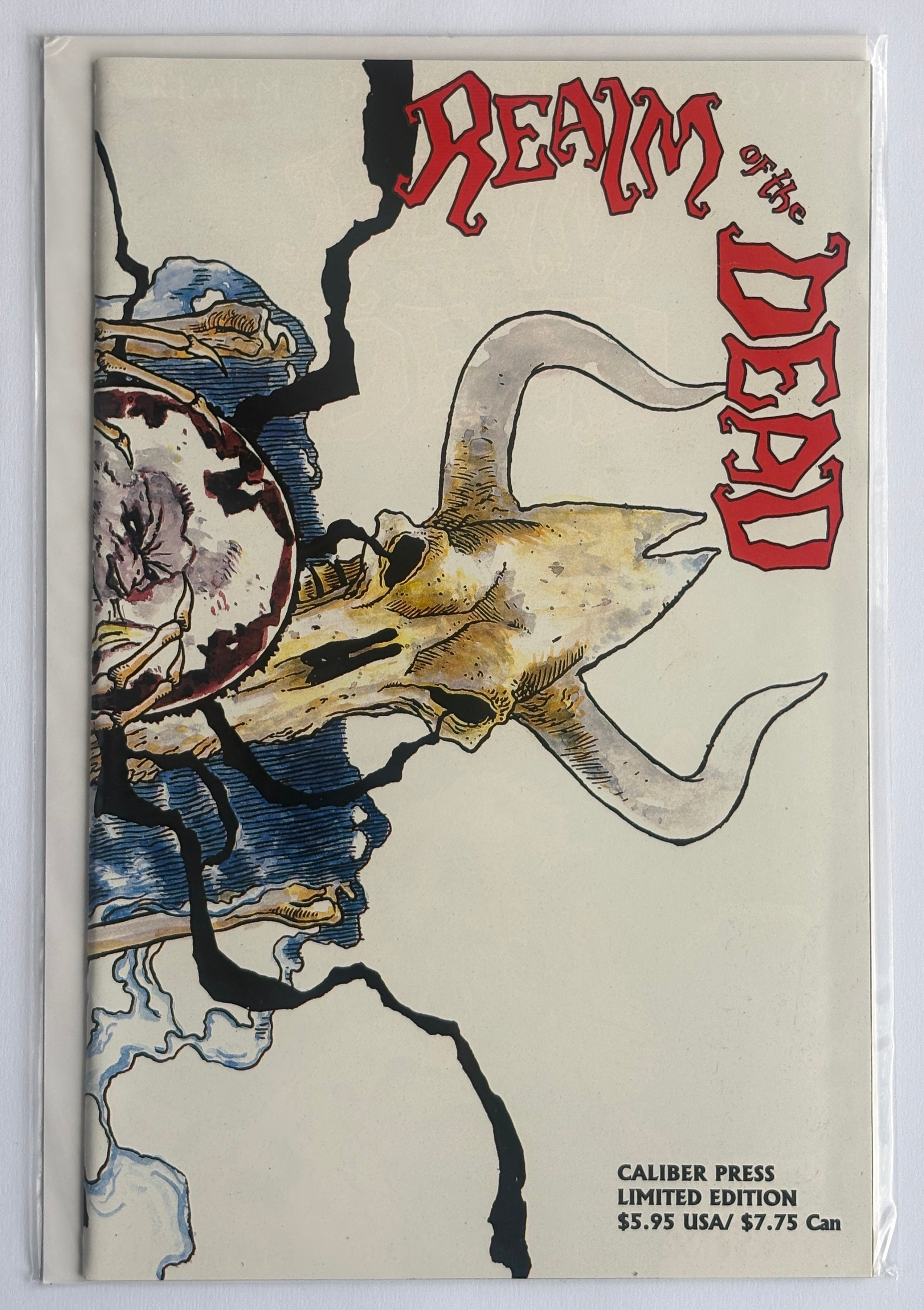 Realm of the Dead #2 - Limited Edition - Caliber Press 1993 VF+ 8.5