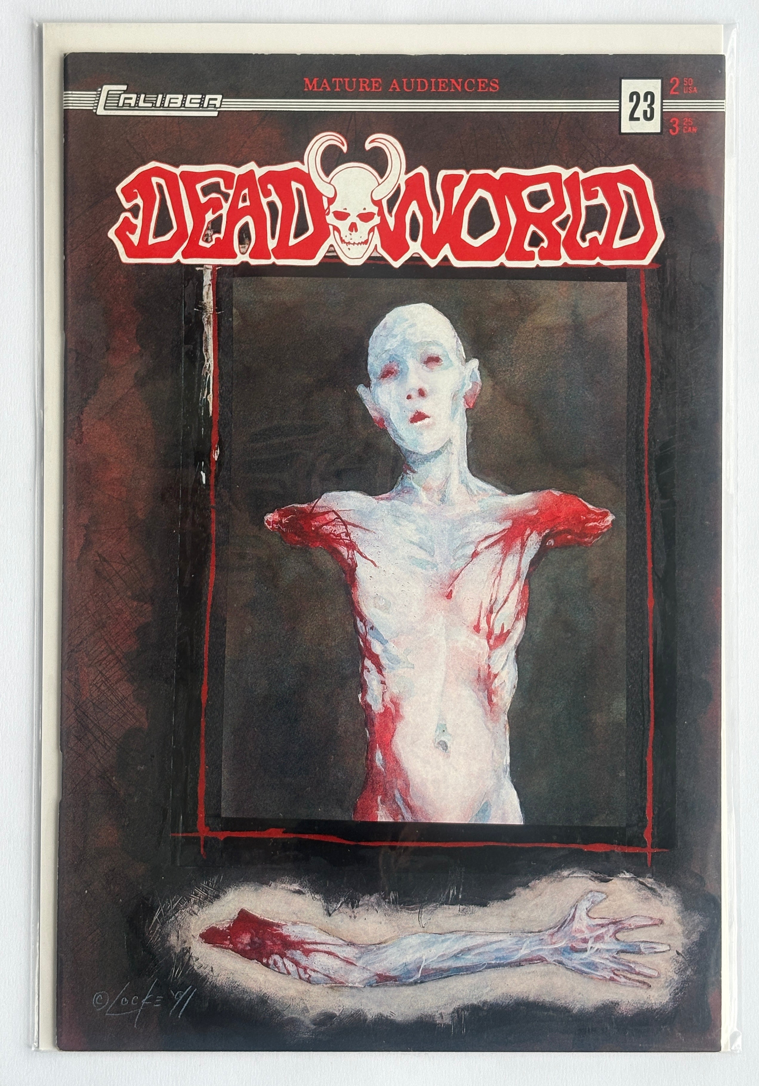 Deadworld Vol: 1 #23 - Cover B - Caliber Press 1991 VF+ 8.5