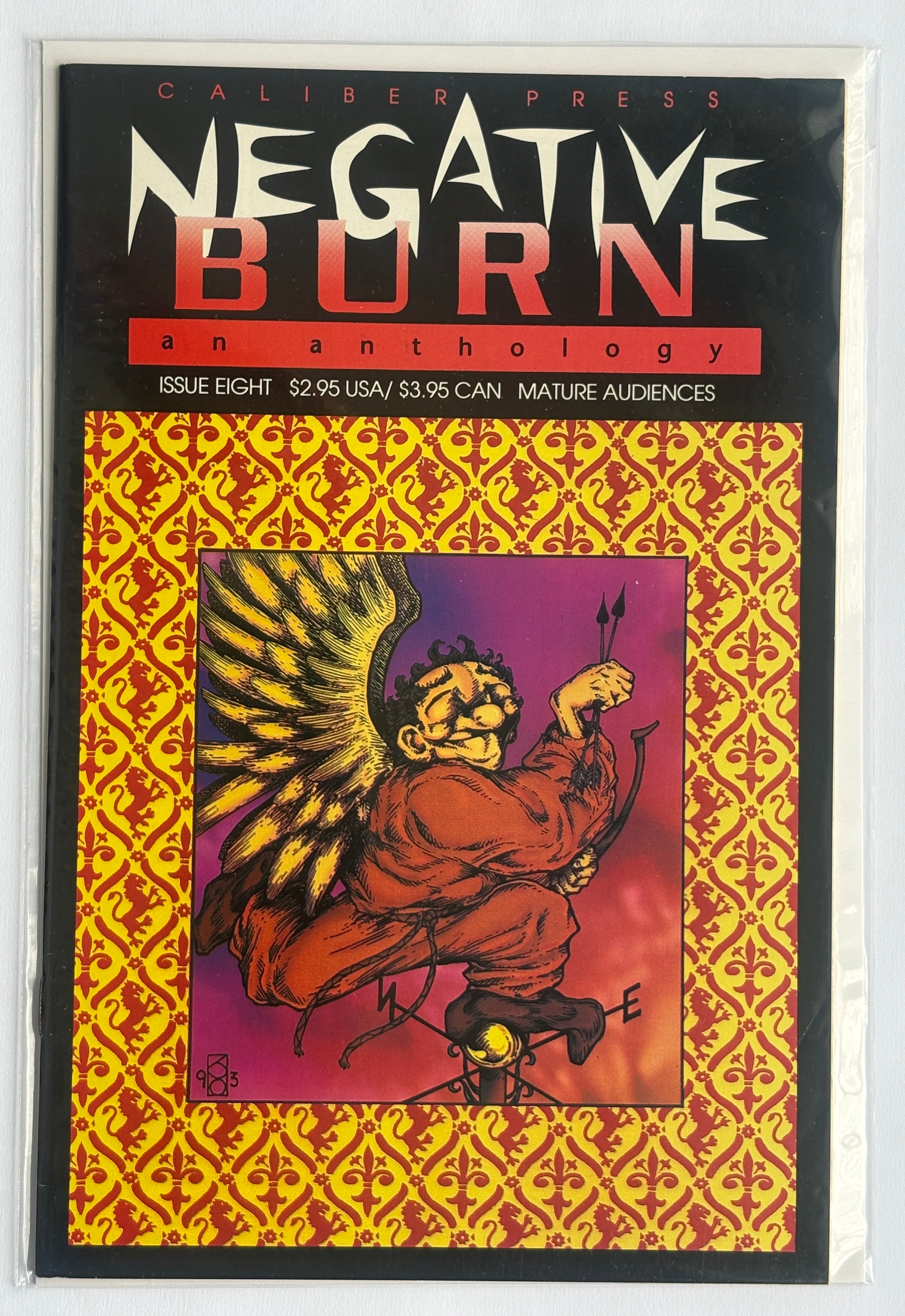 Negative Burn #8 - An Anthology - Caliber Press 1994 F/VF 7.0