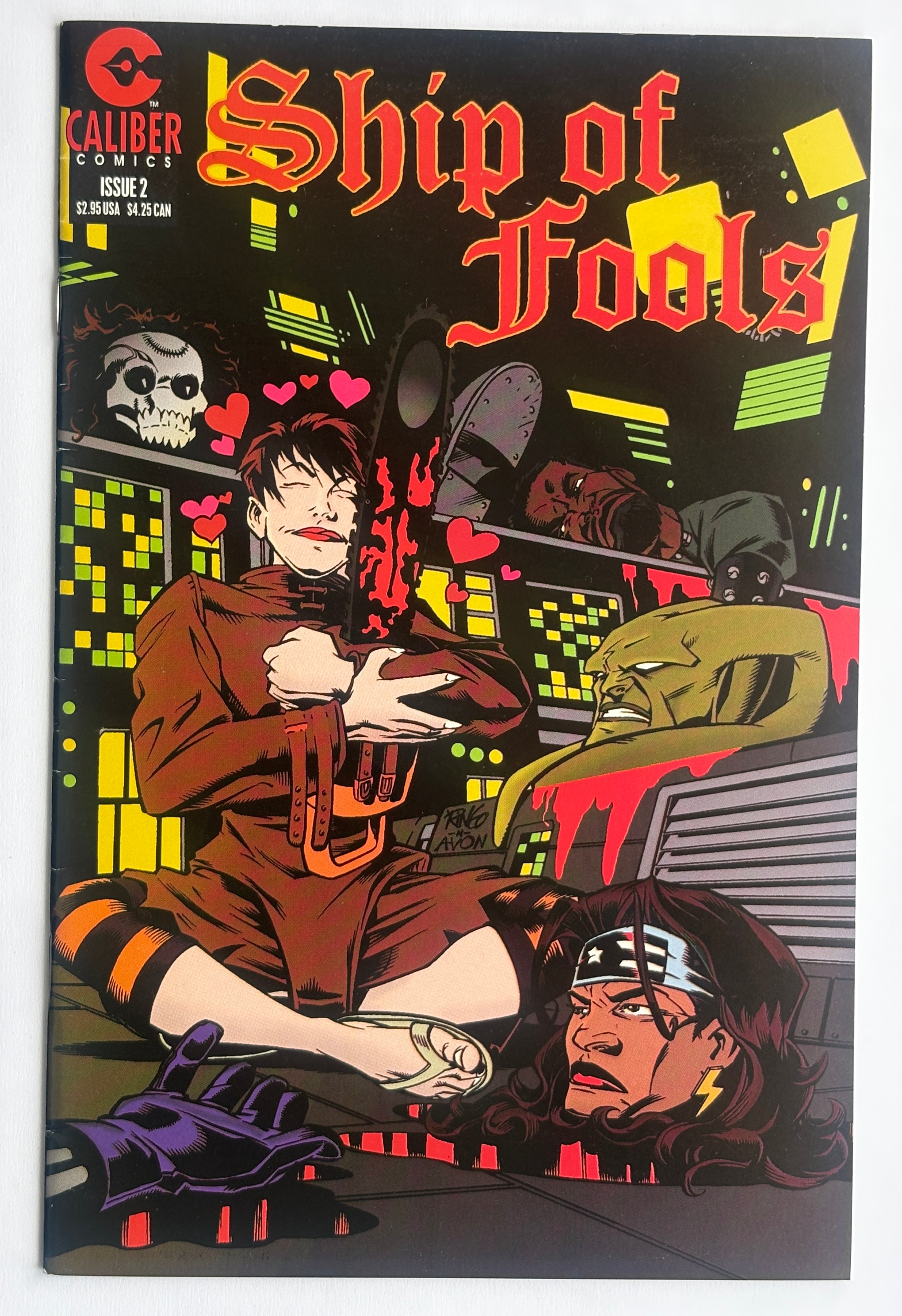 Ship of Fools #2 - Caliber Comics - 1996 FN 6.0