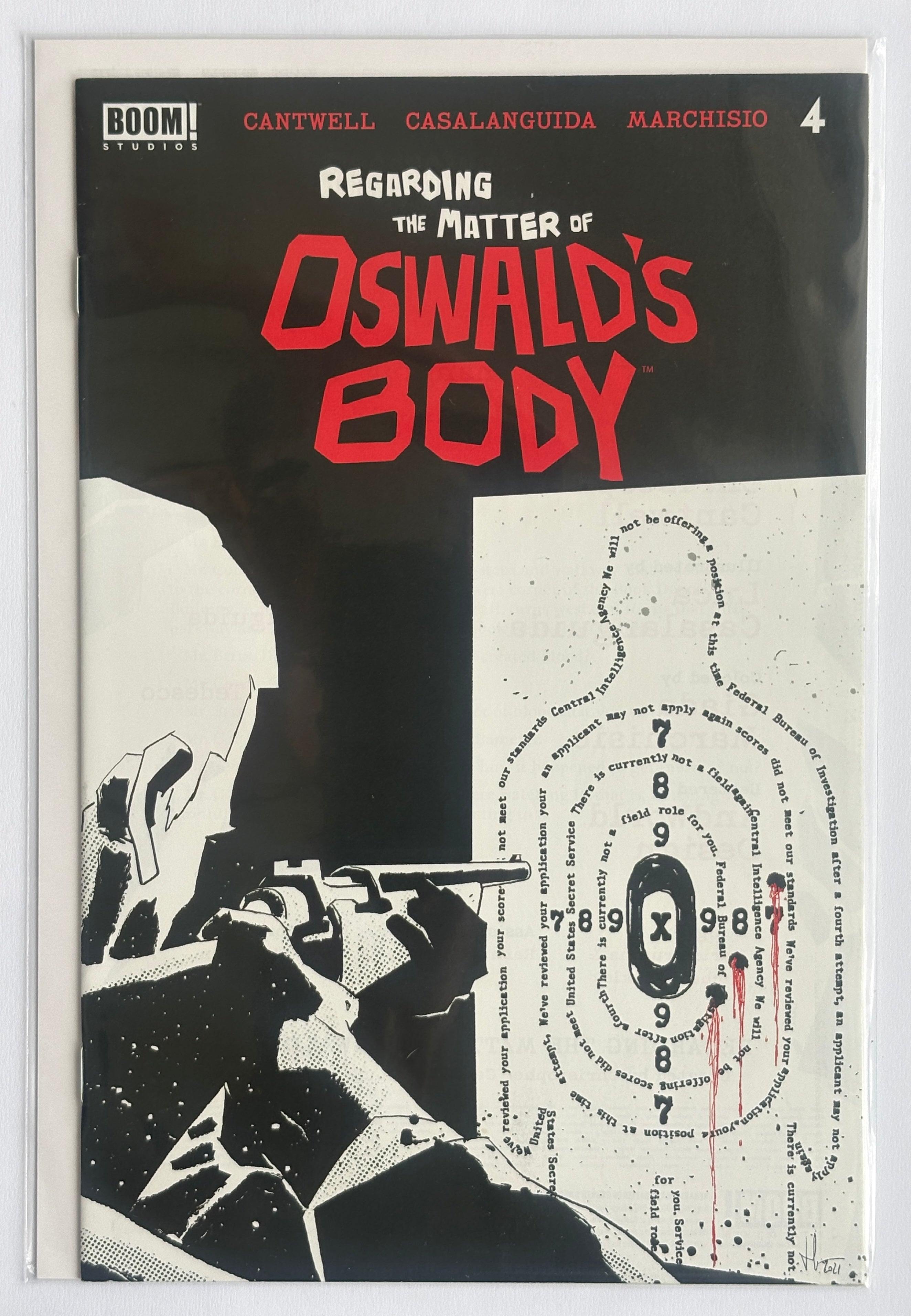 Regarding the Matter of Oswald's Body #4 Boom! Studios February 2022 VF+ 8.5