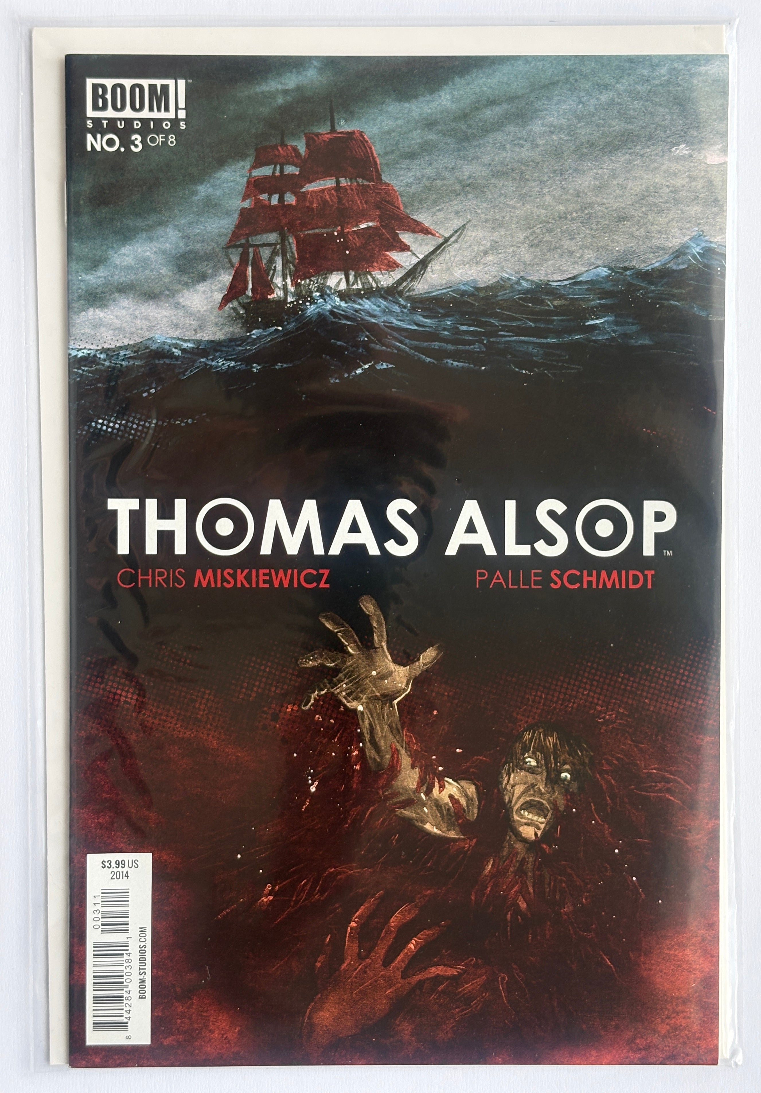 Thomas Alsop #3 - 1st Printing - Boom! Studios August 2014 VF/NM 9.0