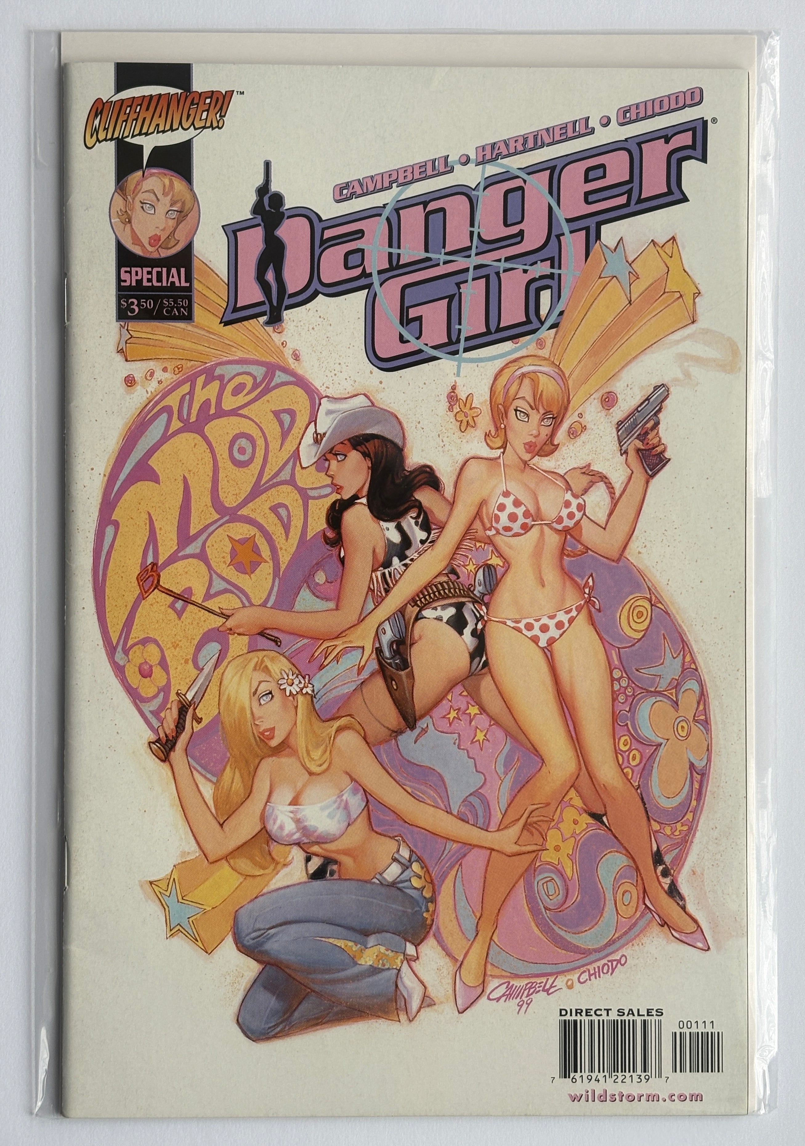 Danger Girl: Special #1 Flip Comic 1st Printing Wildstorm February 2000 VF+ 8.5