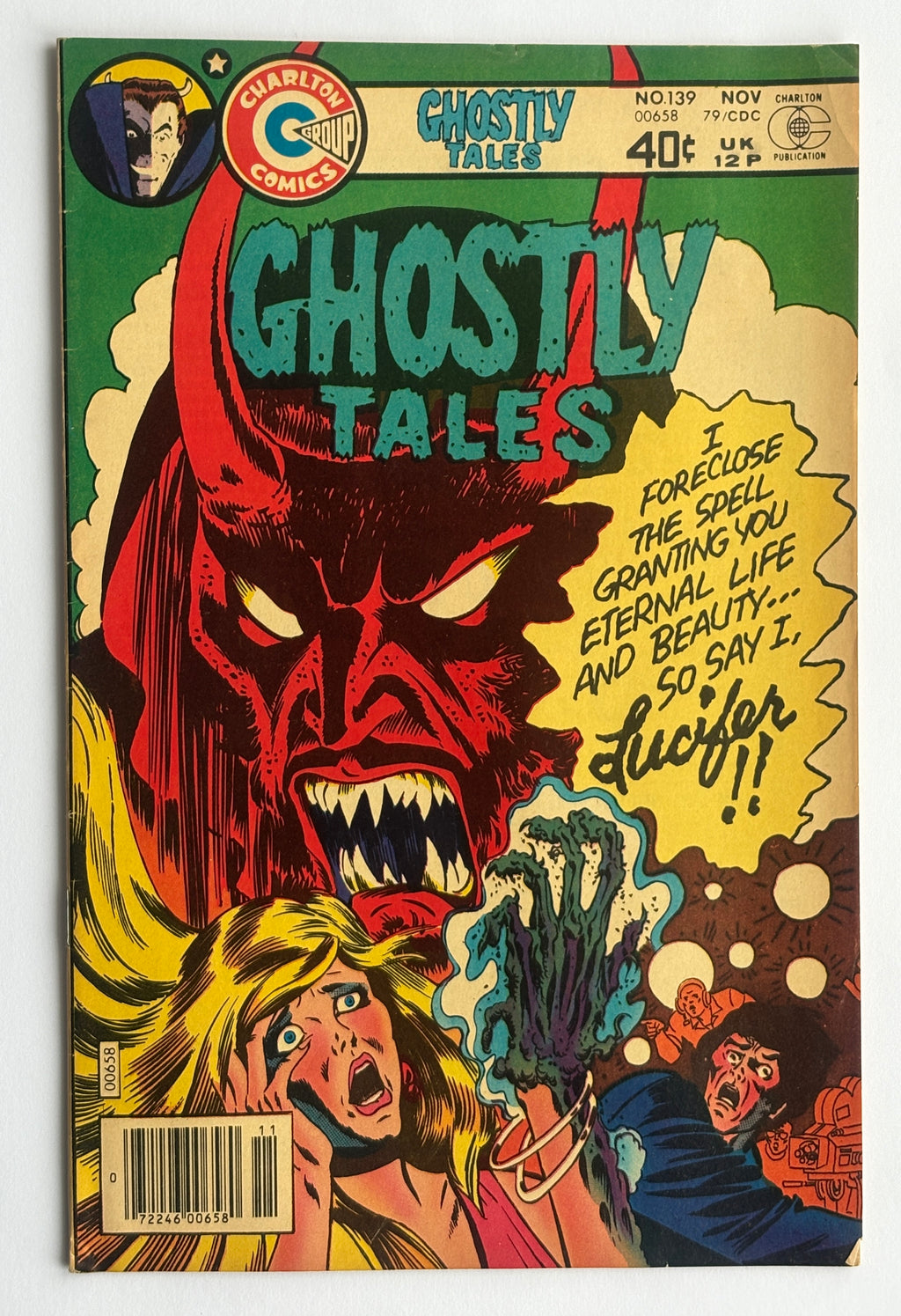 Ghostly Tales #139 - Charlton Comics November 1979 FN 6.0