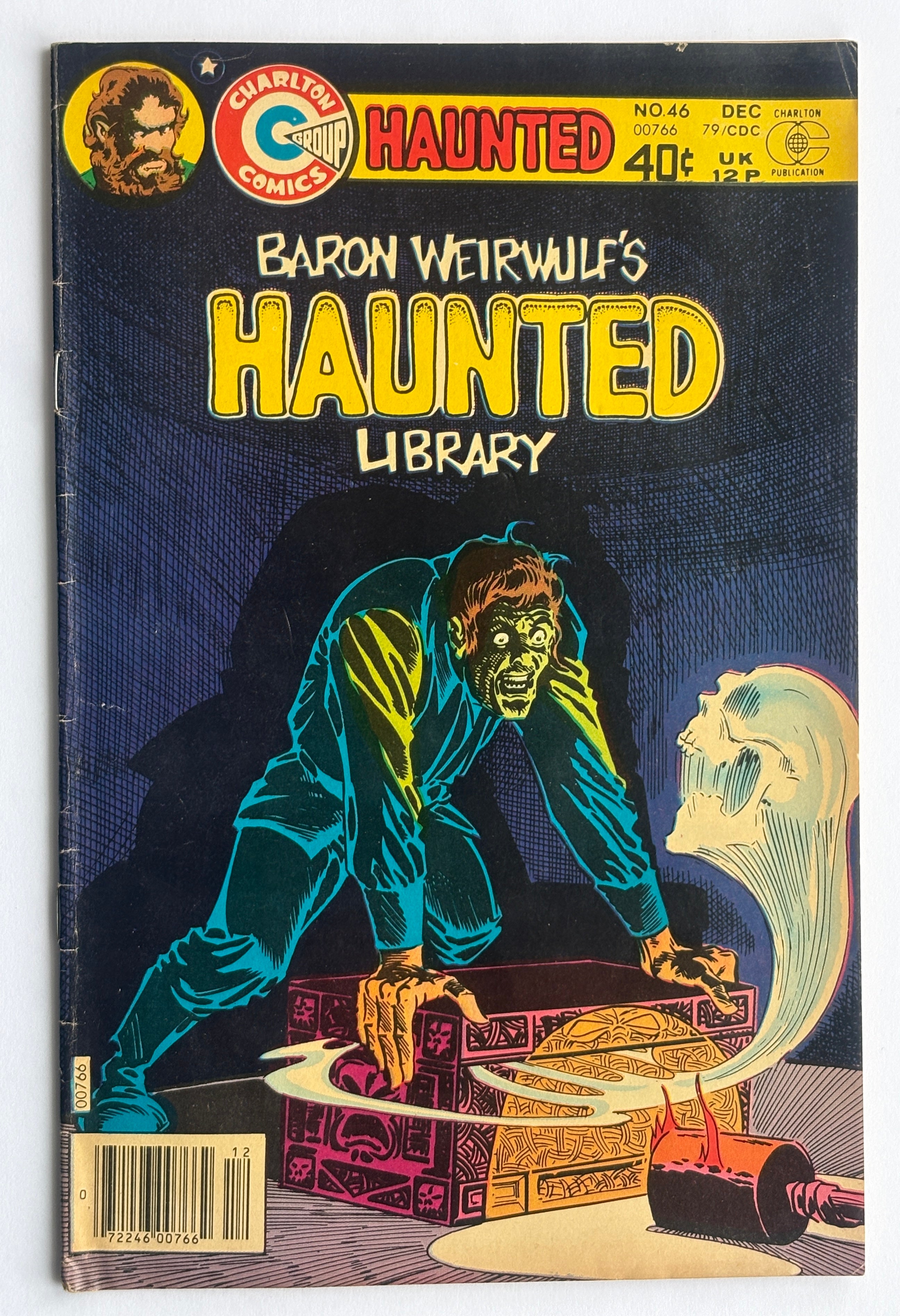 Haunted #46 - Haunted Library Charlton Comics December 1979 FN 6.0