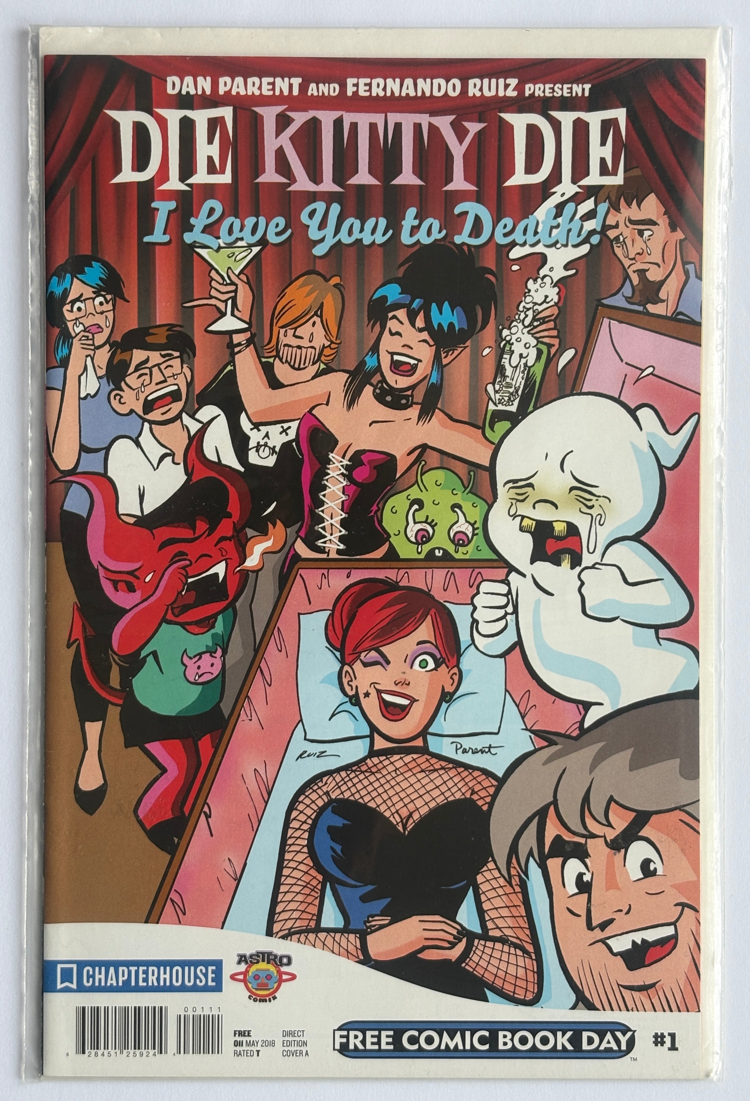 Die Kitty Die #1 - FCBD - Charterhouse Publishing May 2018 VF- 7.5