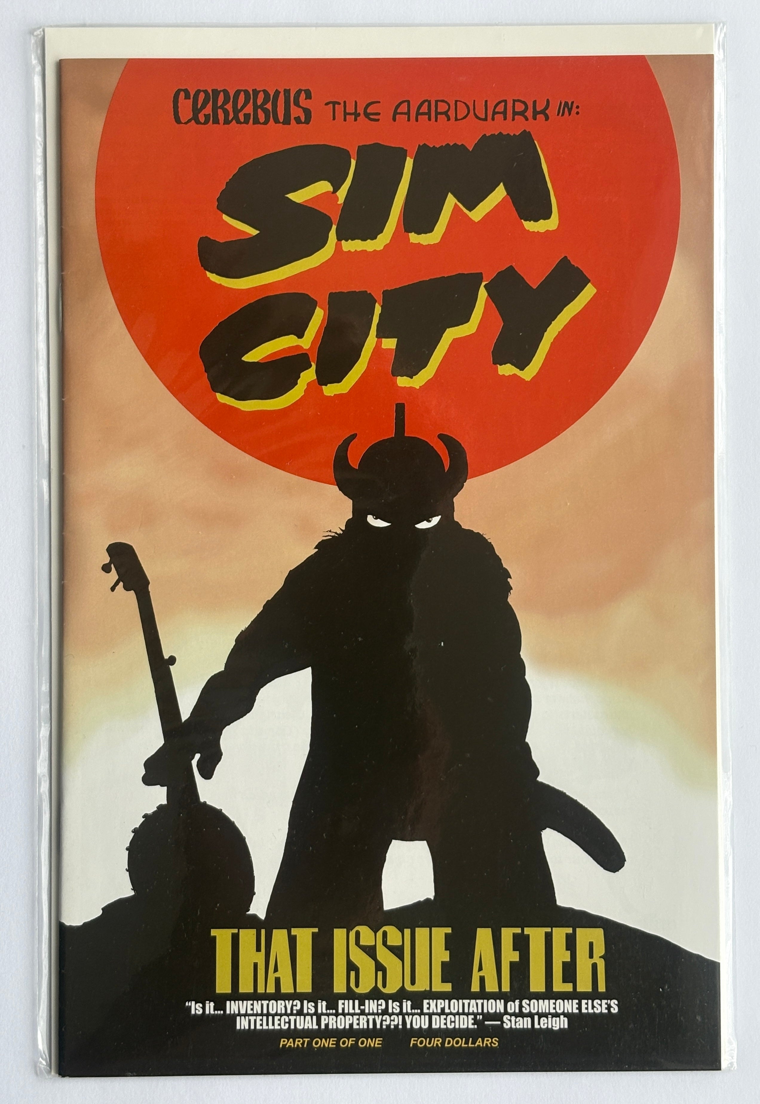 Sim City: That Issue After #1 - Cerebus the Aardvark - 2019 VF 8.0