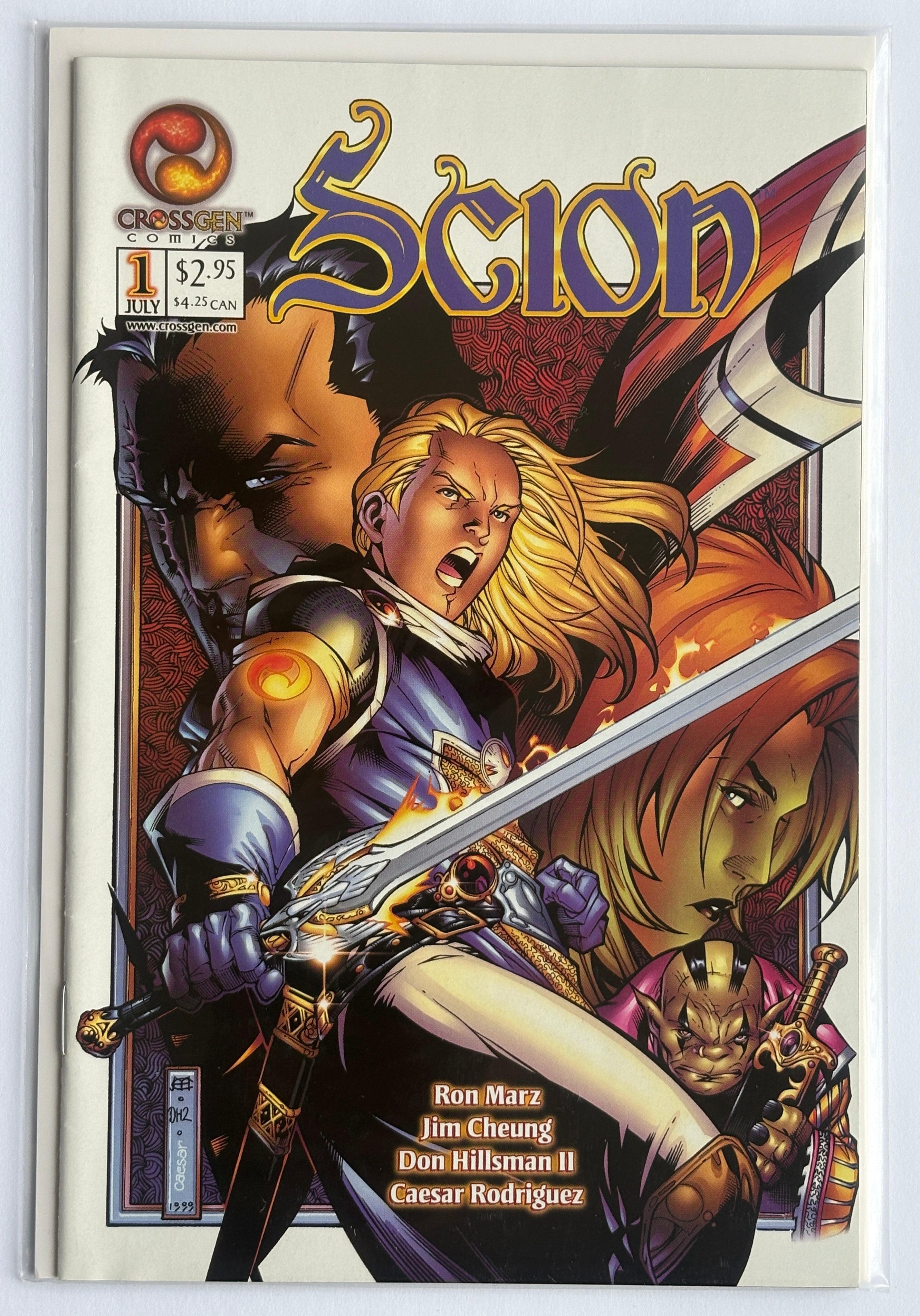 Scion #1 - 1st Printing Crossgen Comics July 2000 VF- 7.5