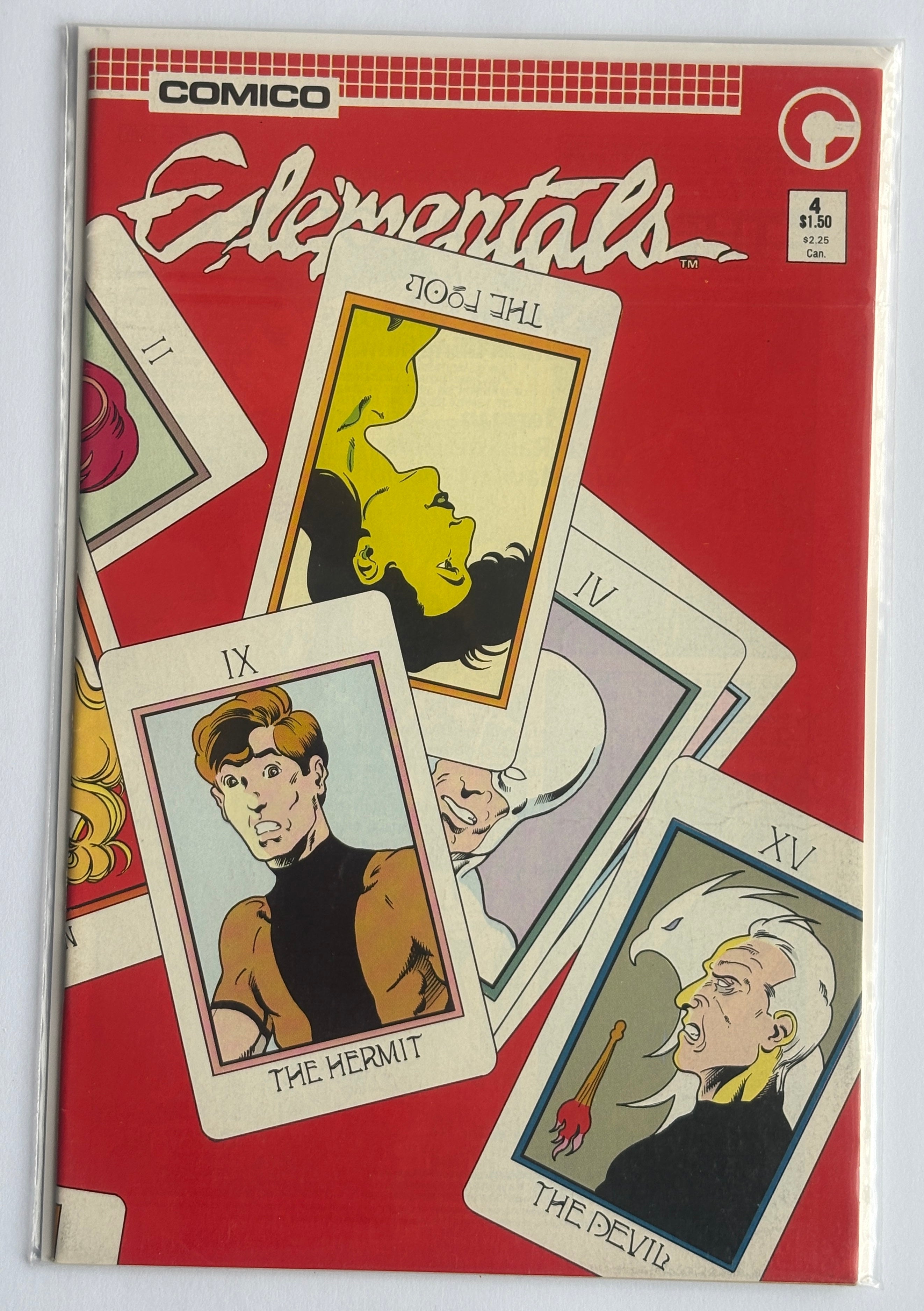 Elementals #4 - Comico The Comic Company - June 1985 VF- 7.5