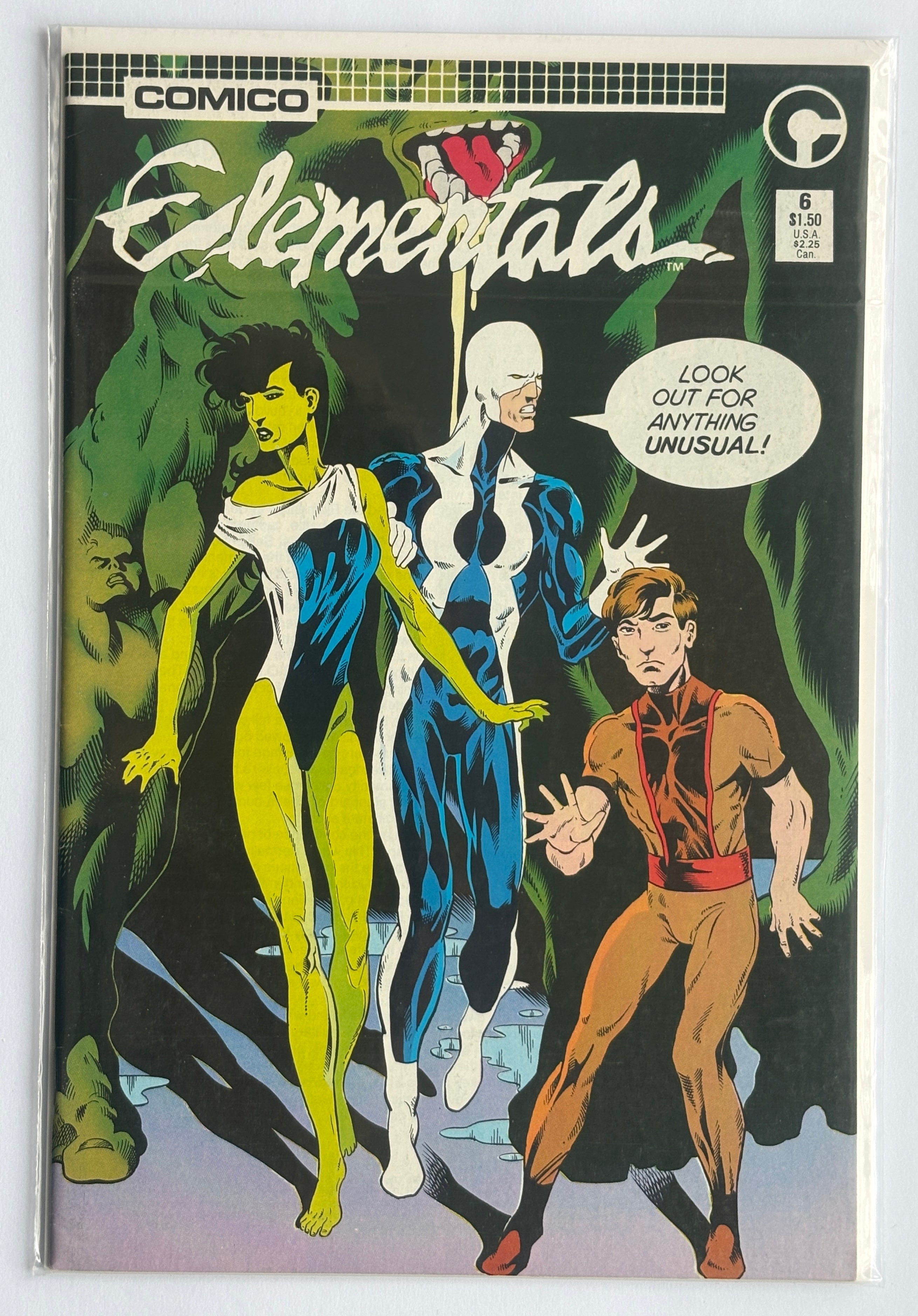 Elementals #6 - Comico The Comic Company - February 1986 F/VF 7.0