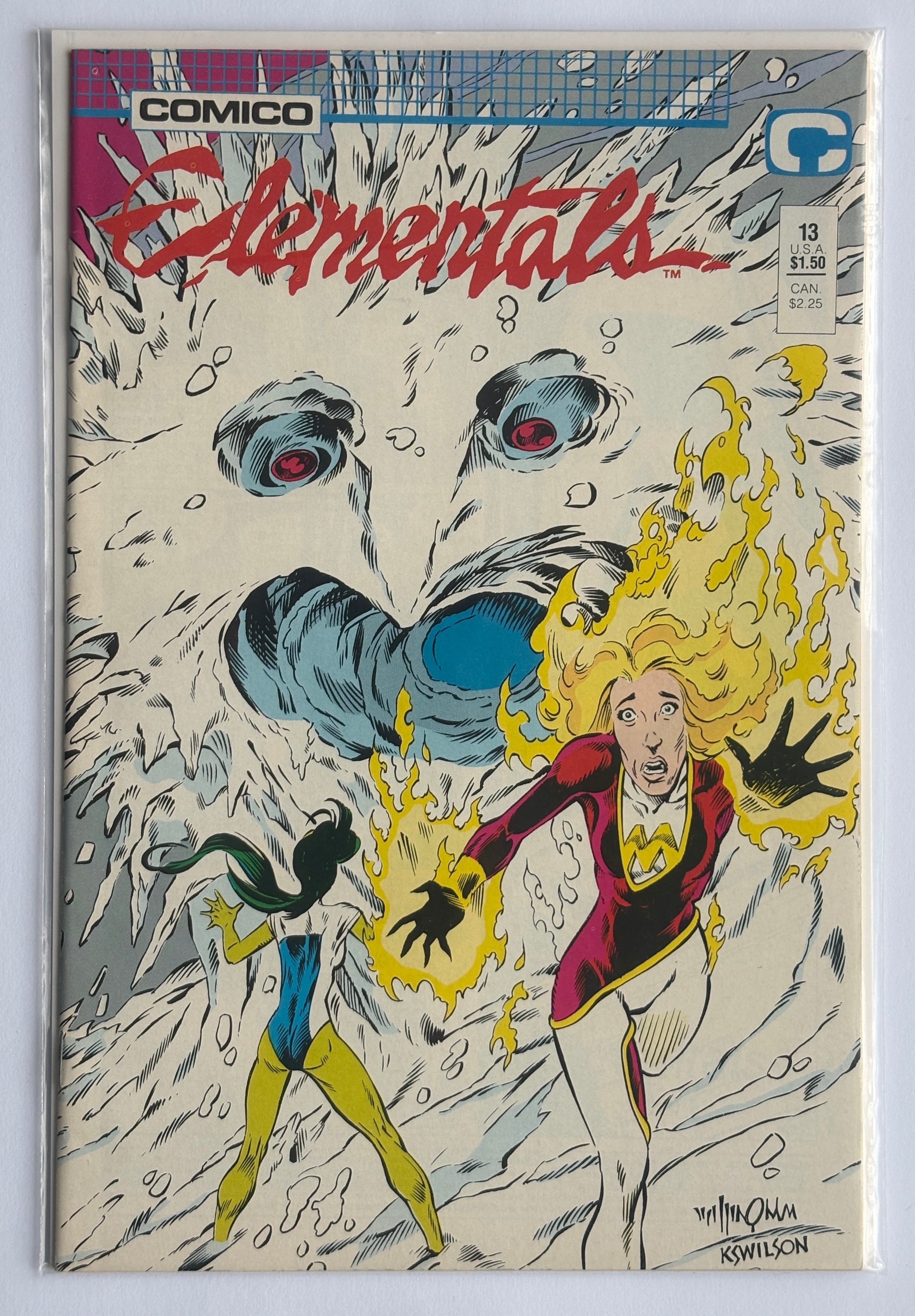Elementals #13 - Comico The Comic Company - April 1987 VF 8.0