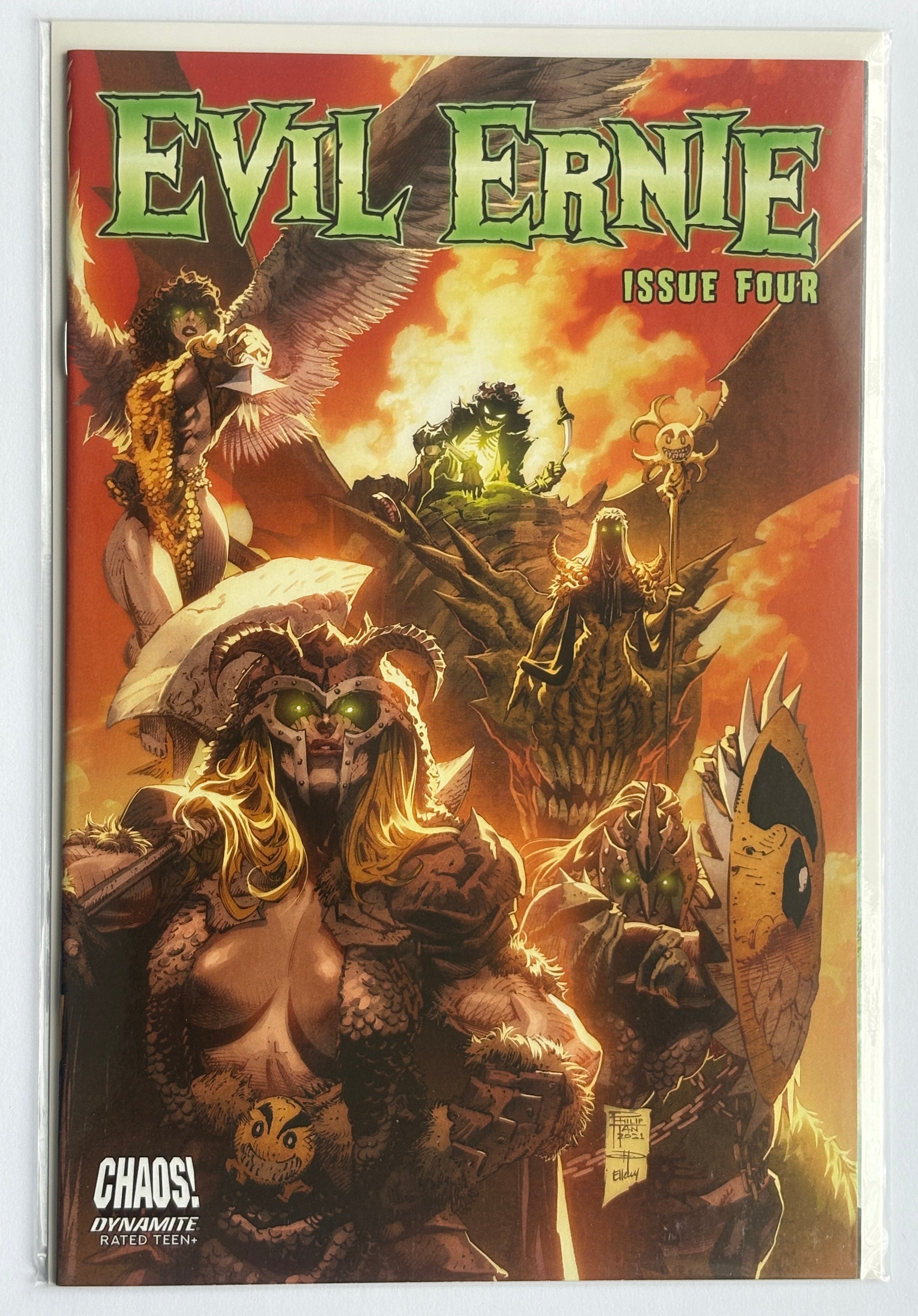 Evil Ernie #4 - 1st Printing Chaos! Comics  2022 NM 9.4