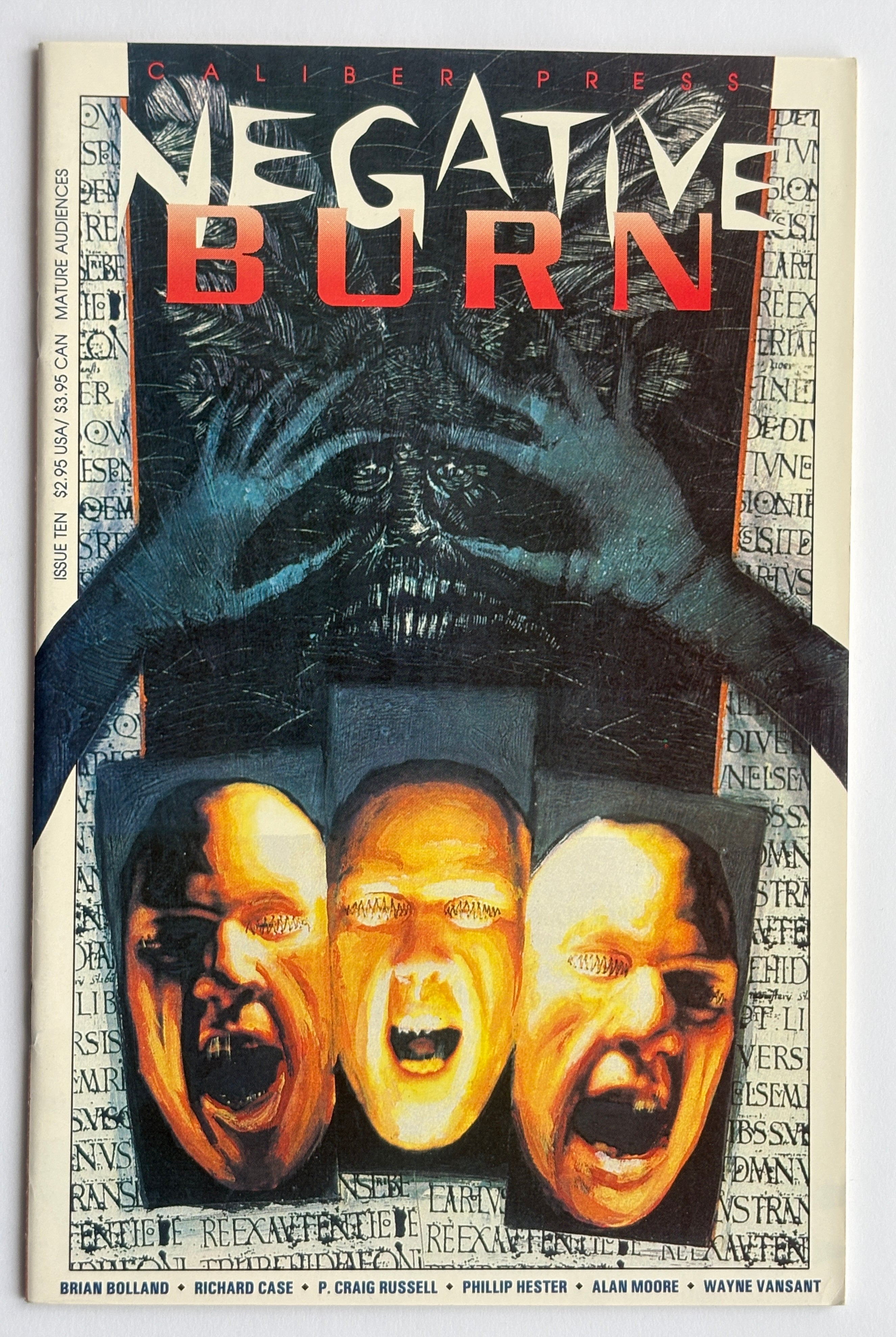 Negative Burn #10 - An Anthology - Caliber Press 1994 VF+ 8.5