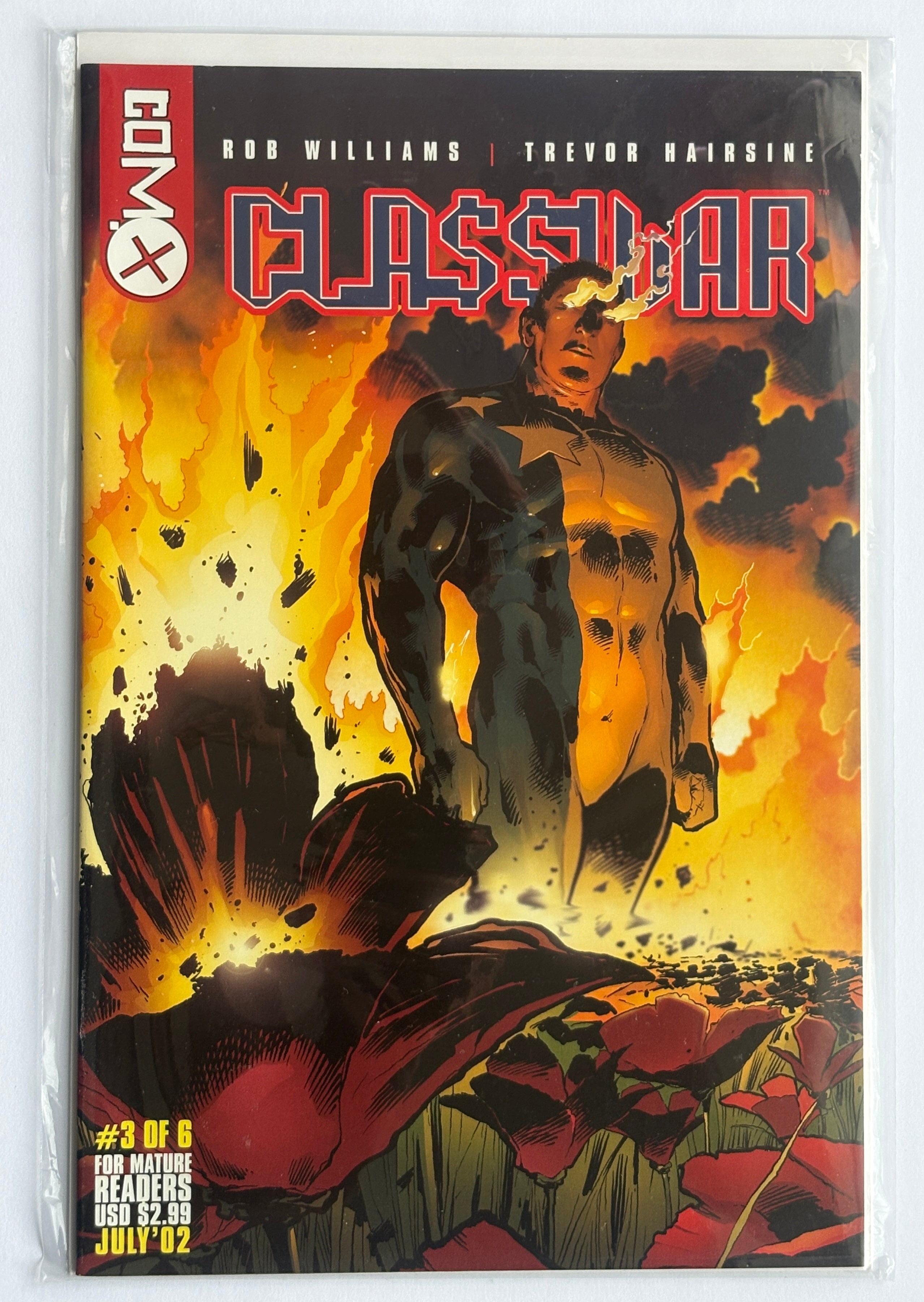 Classwar #3 (3 of 6) 1st Printing Com.X Publishing July 2002 NM- 9.2